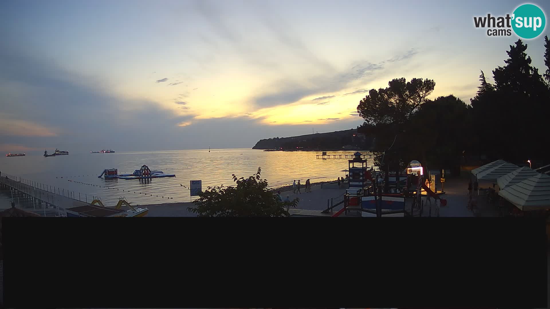 Live webcam Ankaran – Adria Ankaran Hotel & Resort – Slovenia