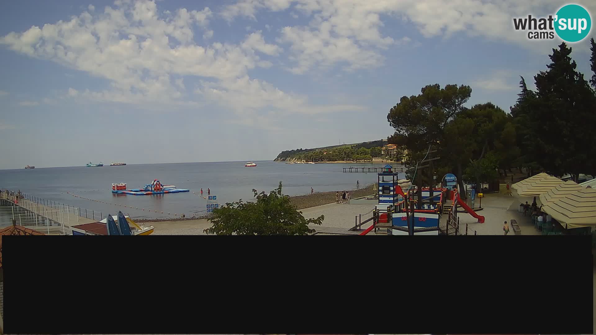 Live webcam Ankarano – Adria Ankaran Hotel & Resort – Slovenia