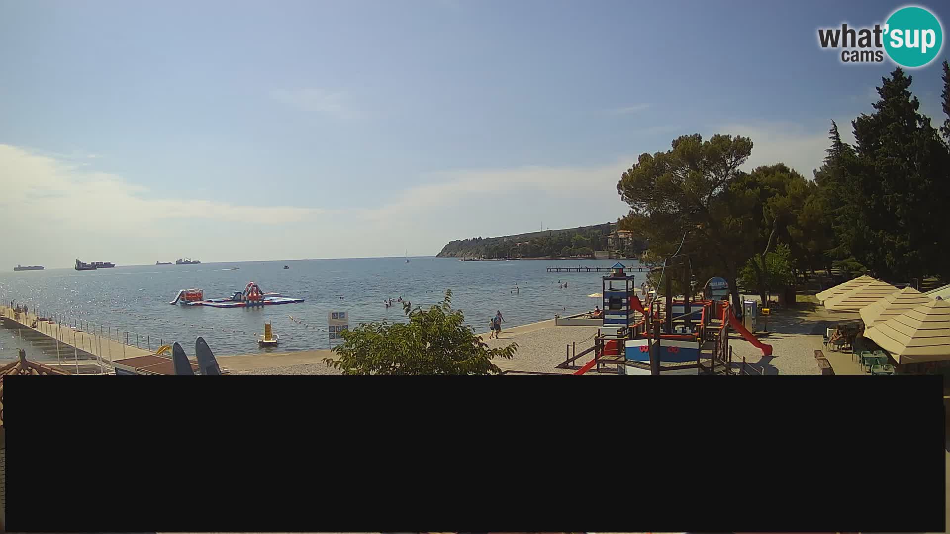 Live webcam Ankarano – Adria Ankaran Hotel & Resort – Slovenia