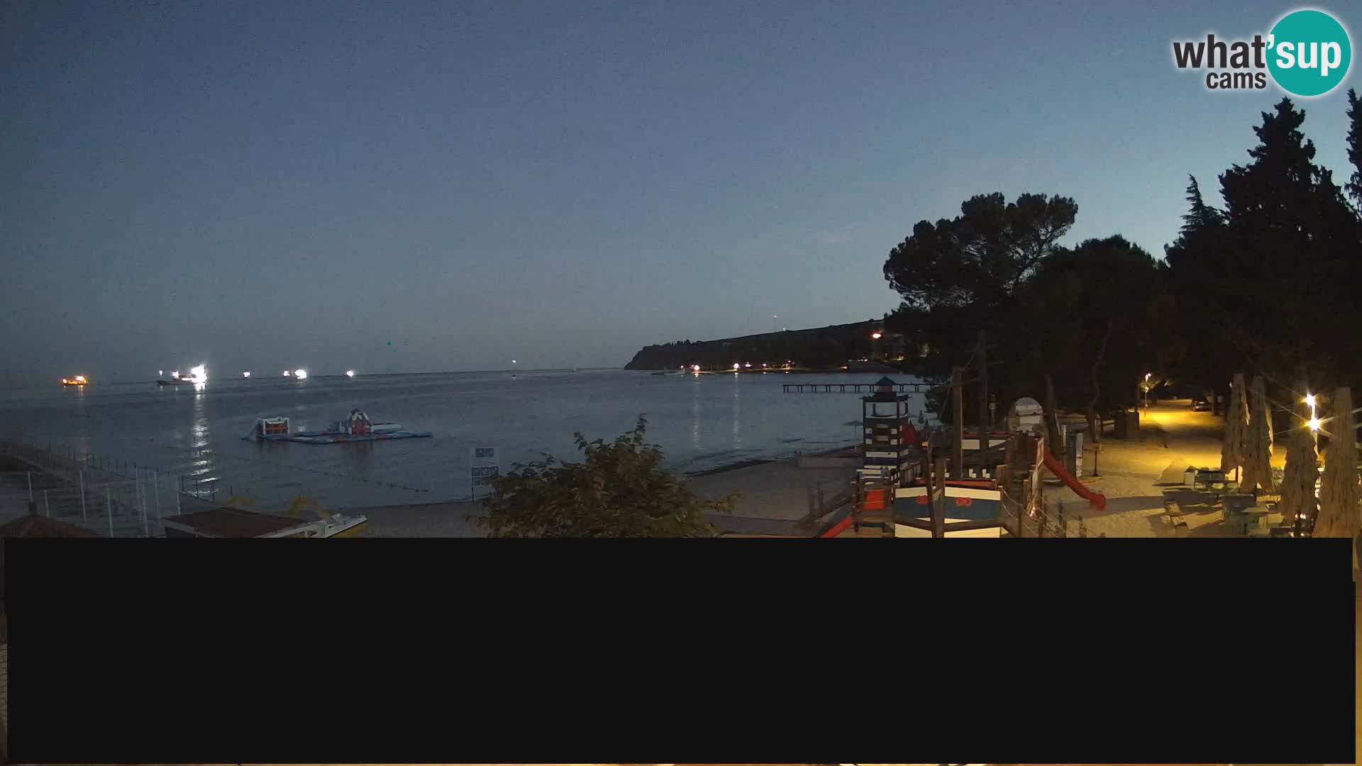 Live webcam Ankaran – Adria Ankaran Hotel & Resort – Slovenia