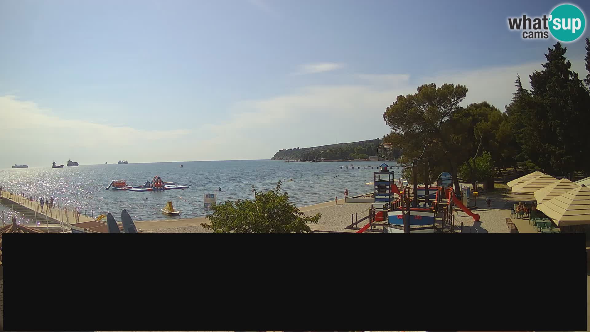 Live webcam Ankaran – Adria Ankaran Hotel & Resort – Slovenia