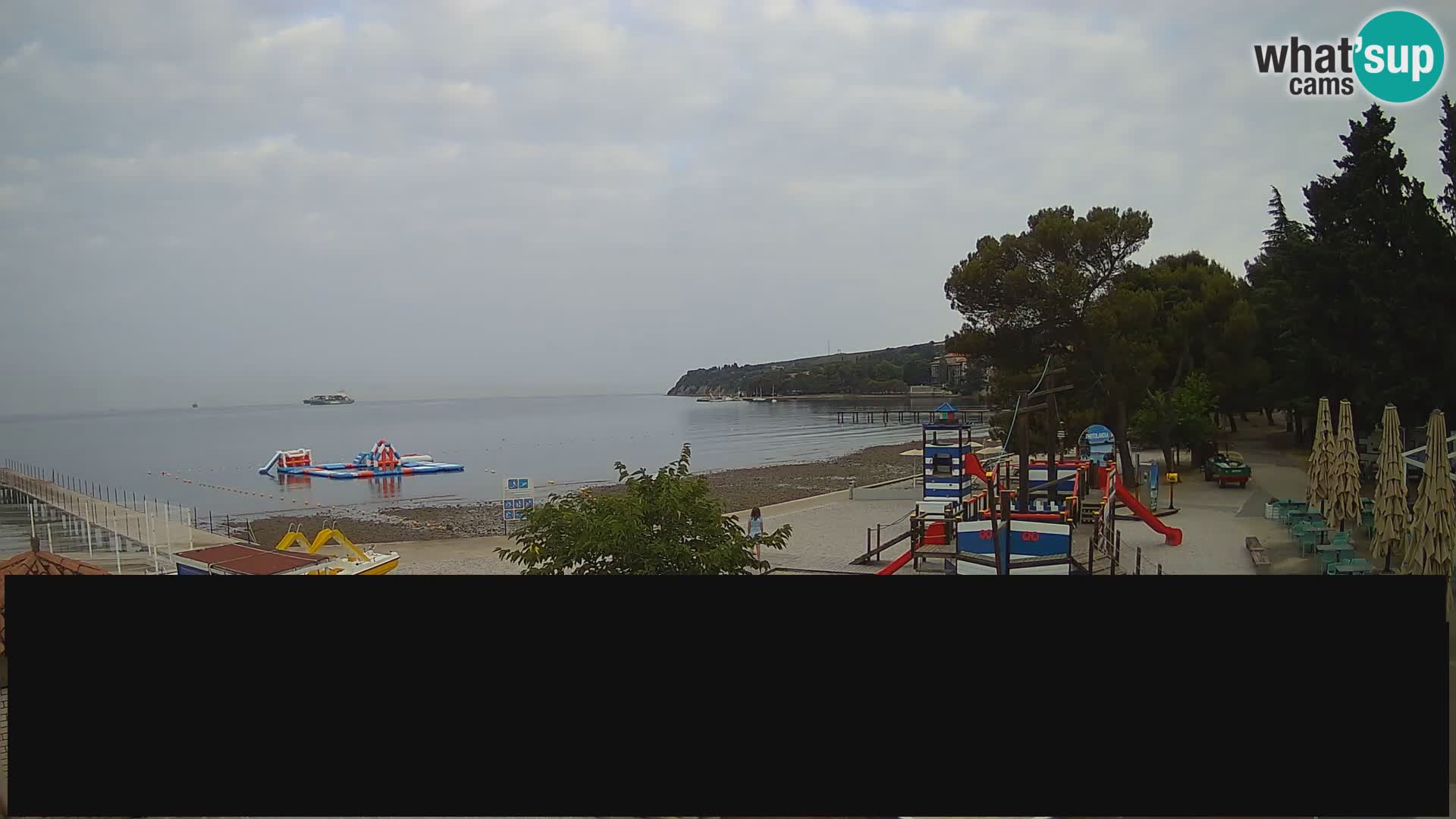 Live webcam Ankaran – Adria Ankaran Hotel & Resort – Slovenia