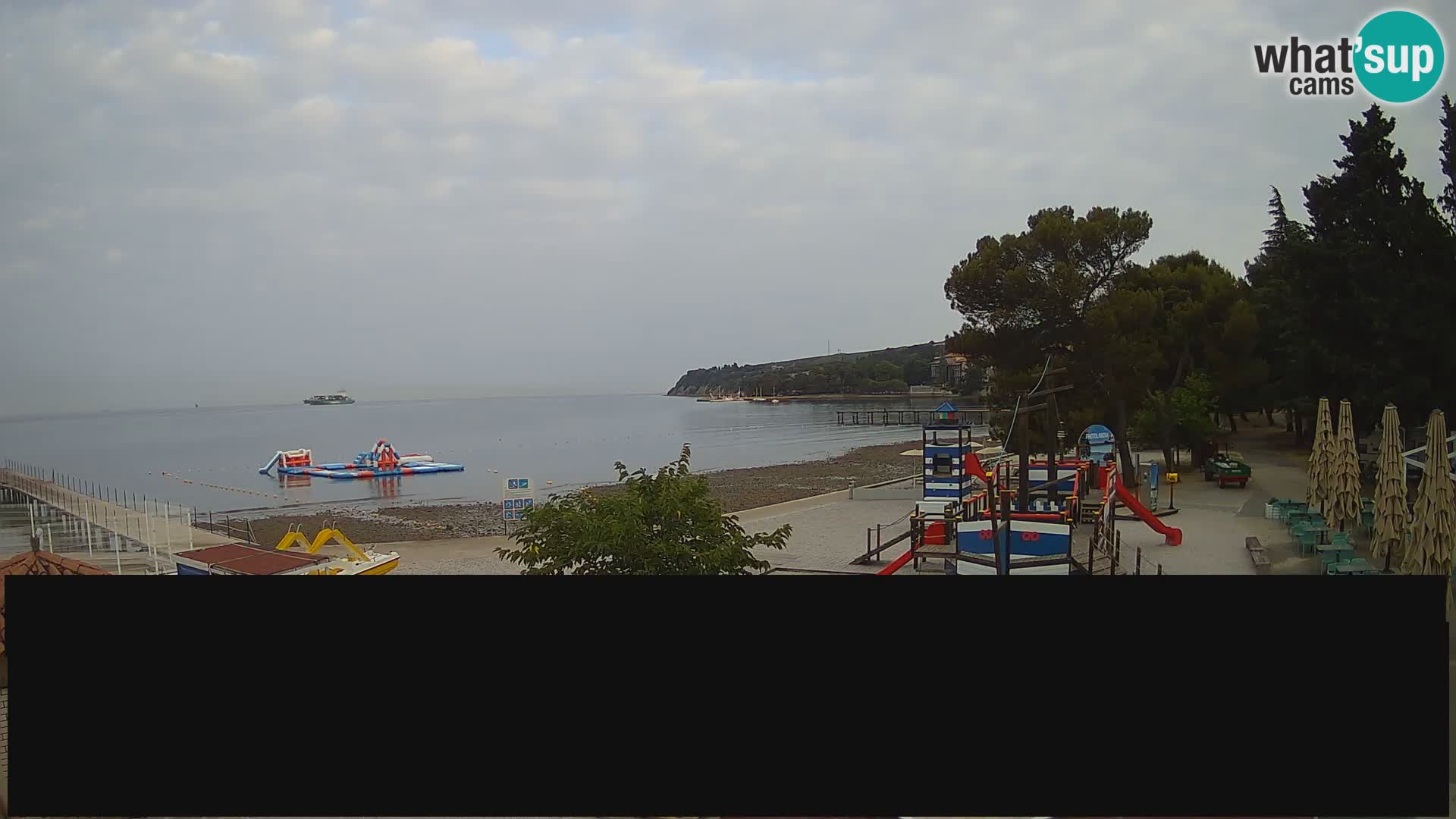 Live webcam Ankaran – Adria Ankaran Hotel & Resort – Slovenia
