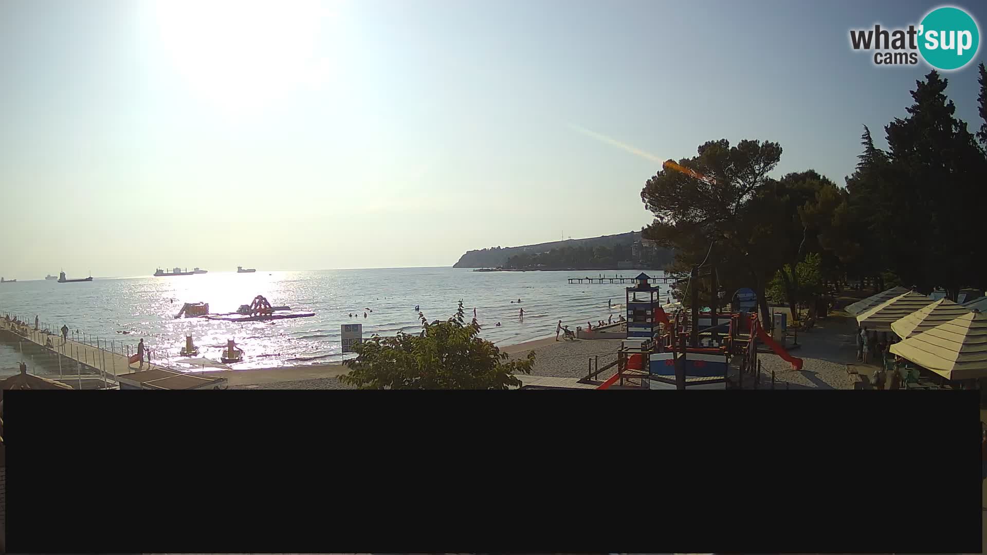 Live webcam Ankaran – Adria Ankaran Hotel & Resort – Slovenia