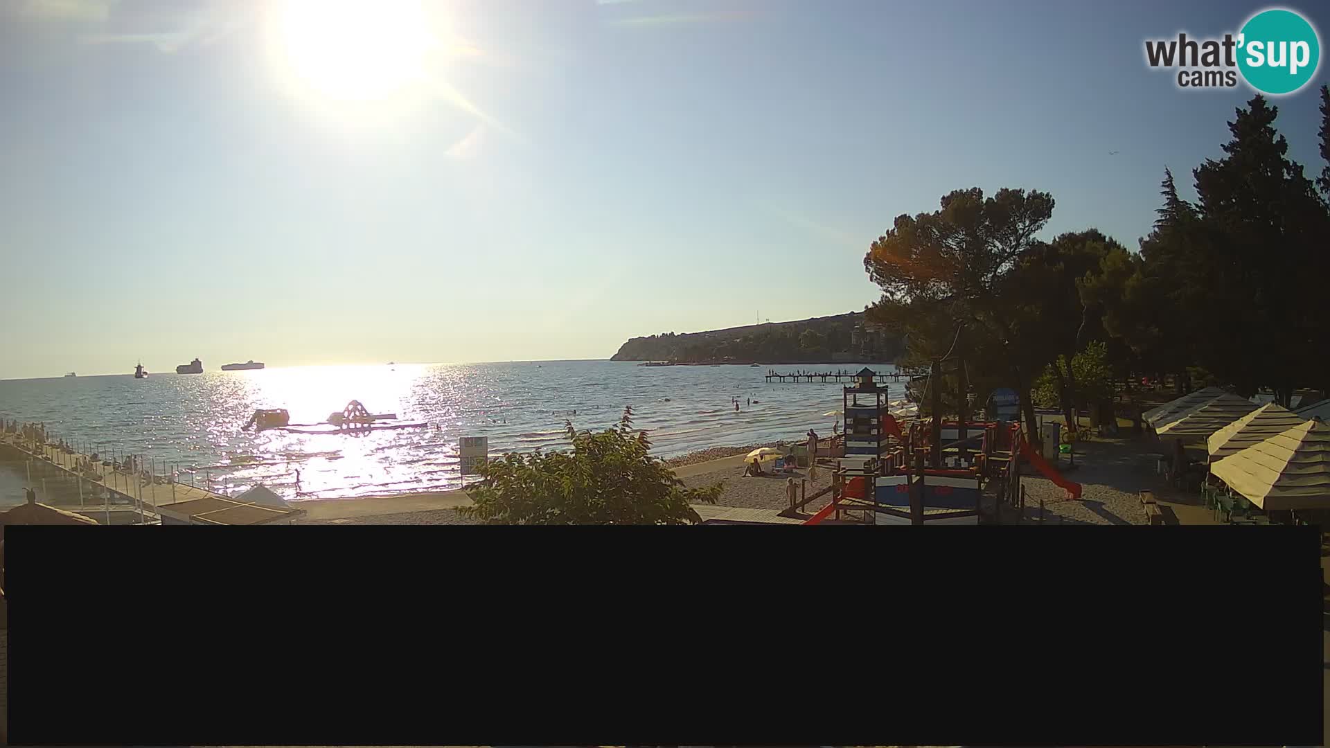 Live webcam Ankaran – Adria Ankaran Hotel & Resort – Slovenia