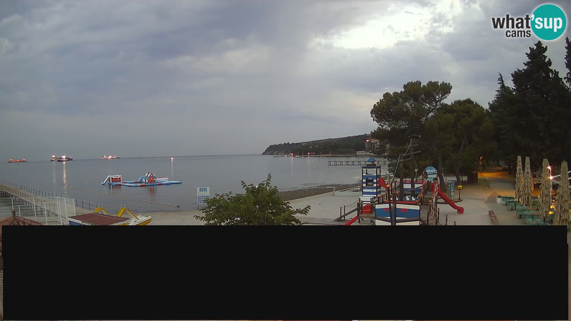 Web kamera uživo Ankaran – Adria Ankaran Hotel & Resort – Slovenija