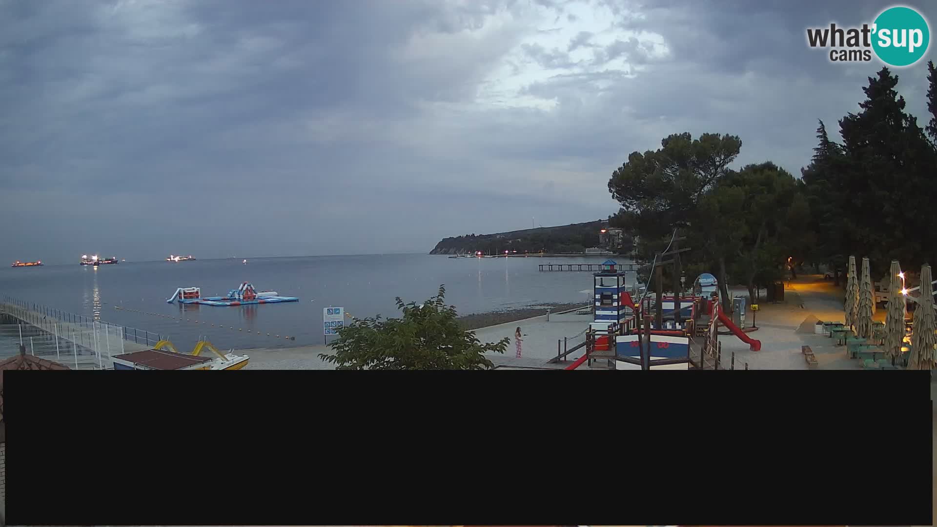 Cámara web en vivo Ankaran – Adria Ankaran Hotel & Resort – Eslovenia