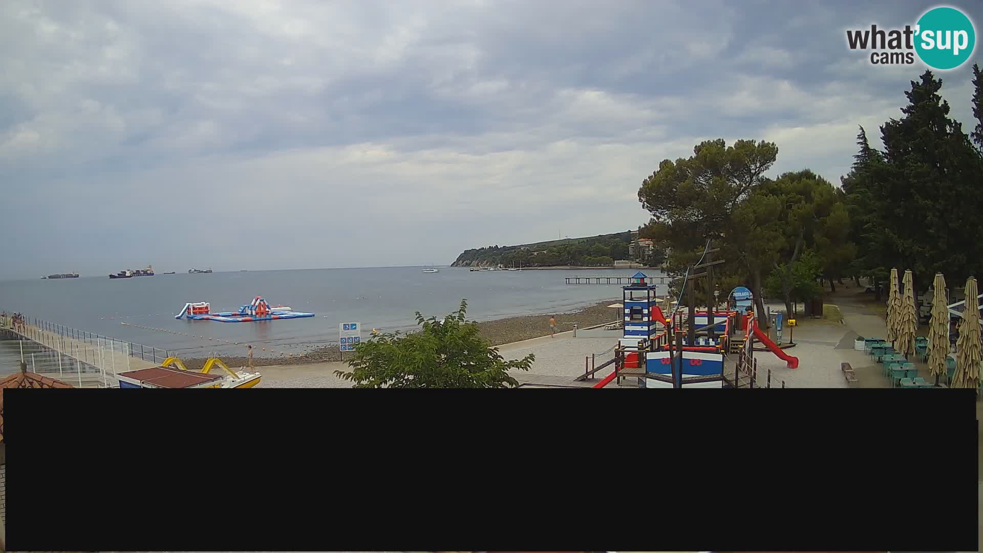 Live webcam Ankaran – Adria Ankaran Hotel & Resort – Slovenia