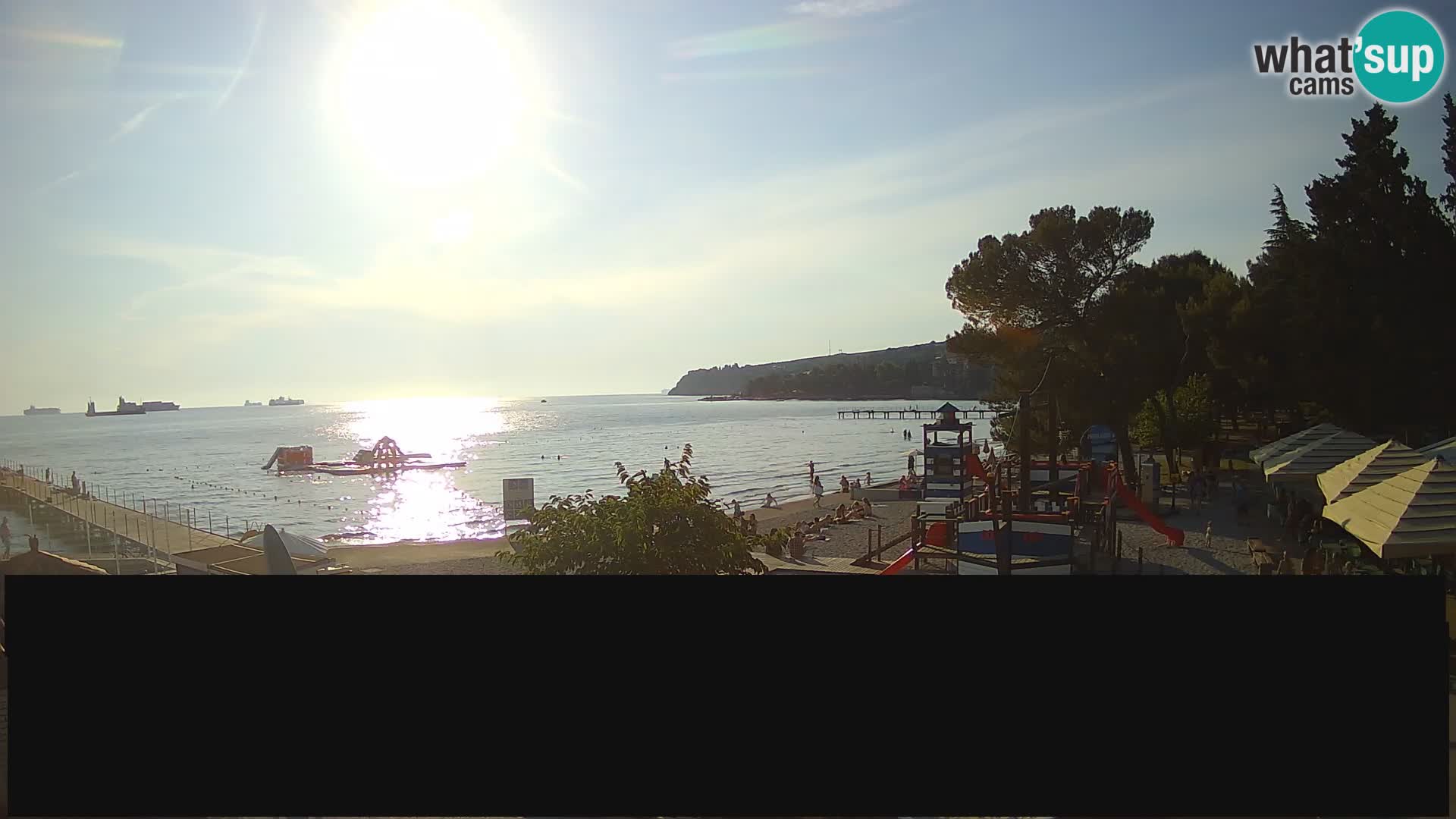 Web kamera uživo Ankaran – Adria Ankaran Hotel & Resort – Slovenija