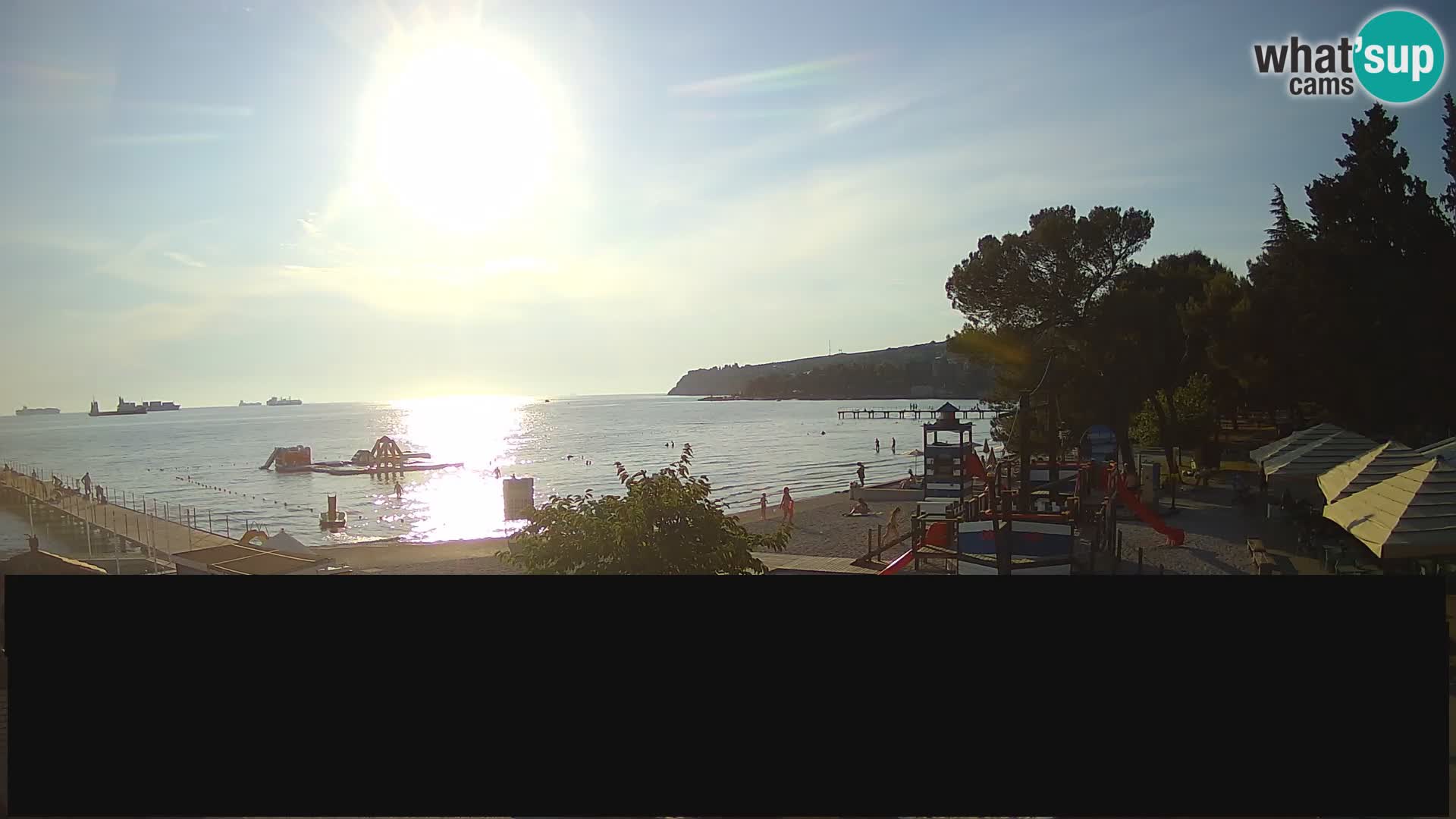 Live webcam Ankaran – Adria Ankaran Hotel & Resort – Slovenia