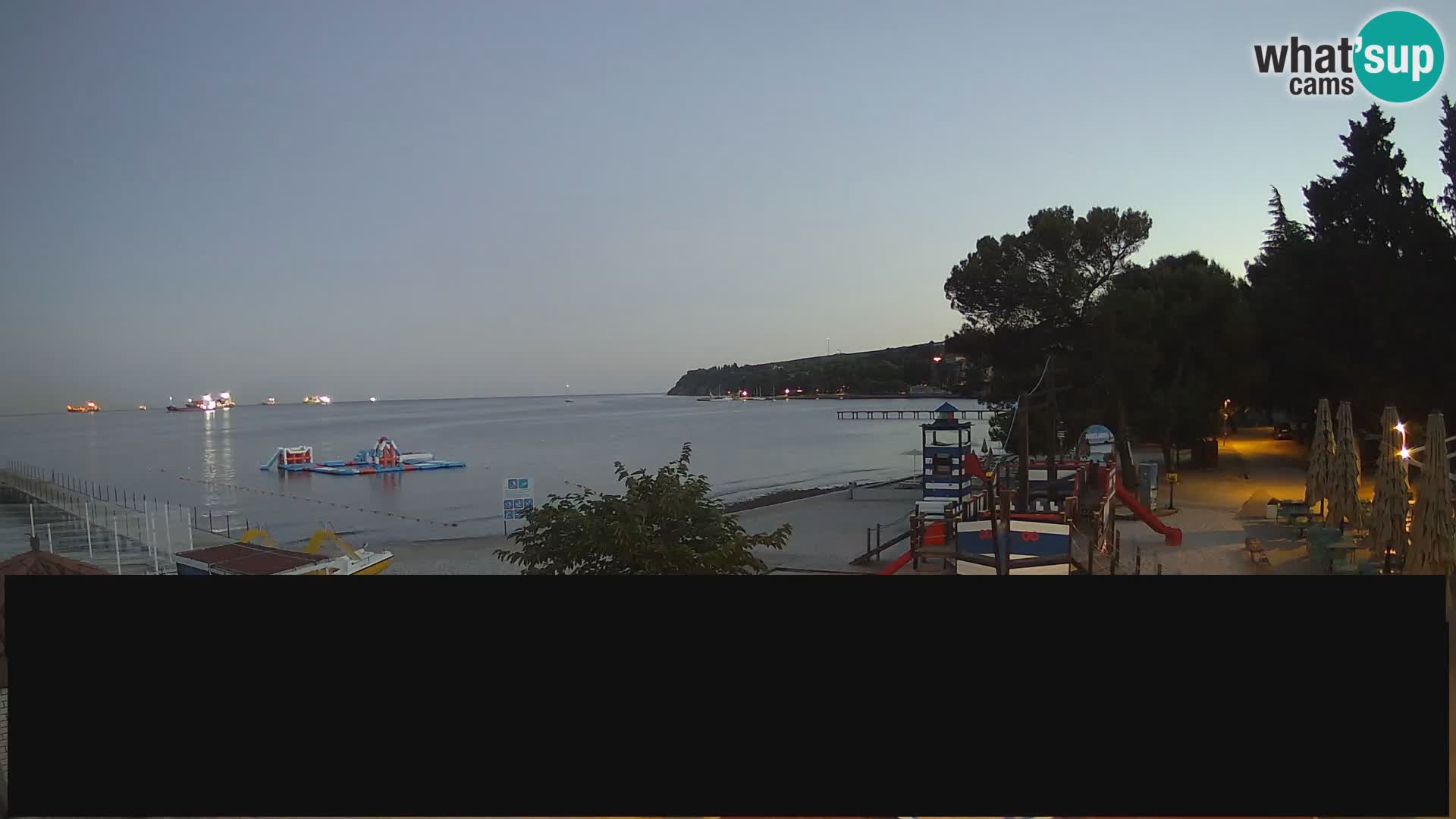Live webcam Ankaran – Adria Ankaran Hotel & Resort – Slovenia