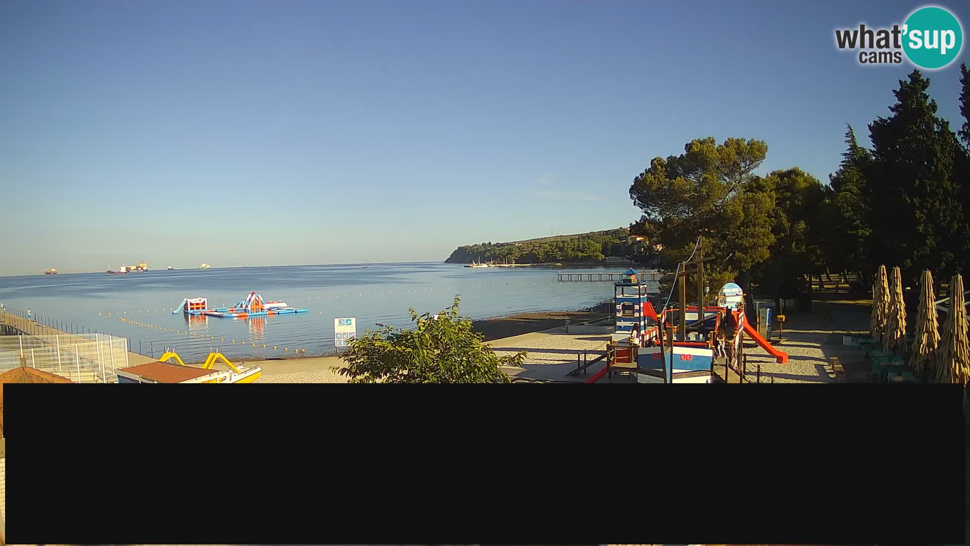 Live webcam Ankaran – Adria Ankaran Hotel & Resort – Slovenia
