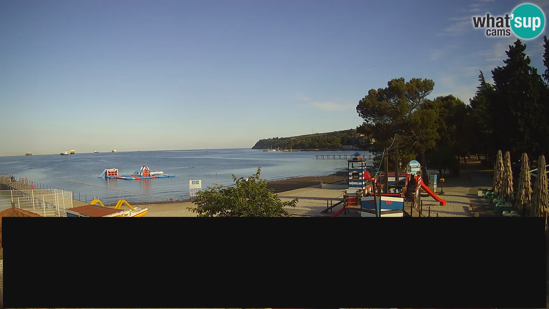 Webcam en direct Ankaran – Adria Ankaran Hotel & Resort – Slovénie