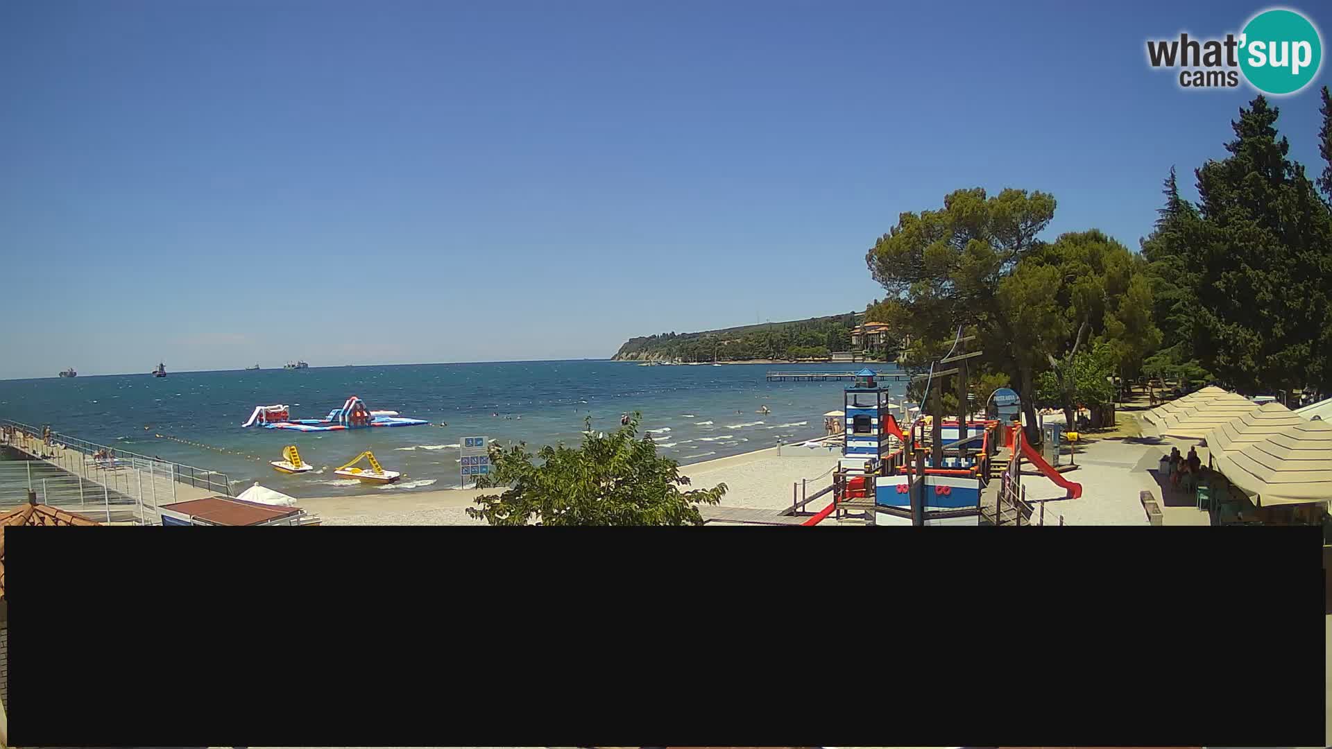 Webcam en direct Ankaran – Adria Ankaran Hotel & Resort – Slovénie