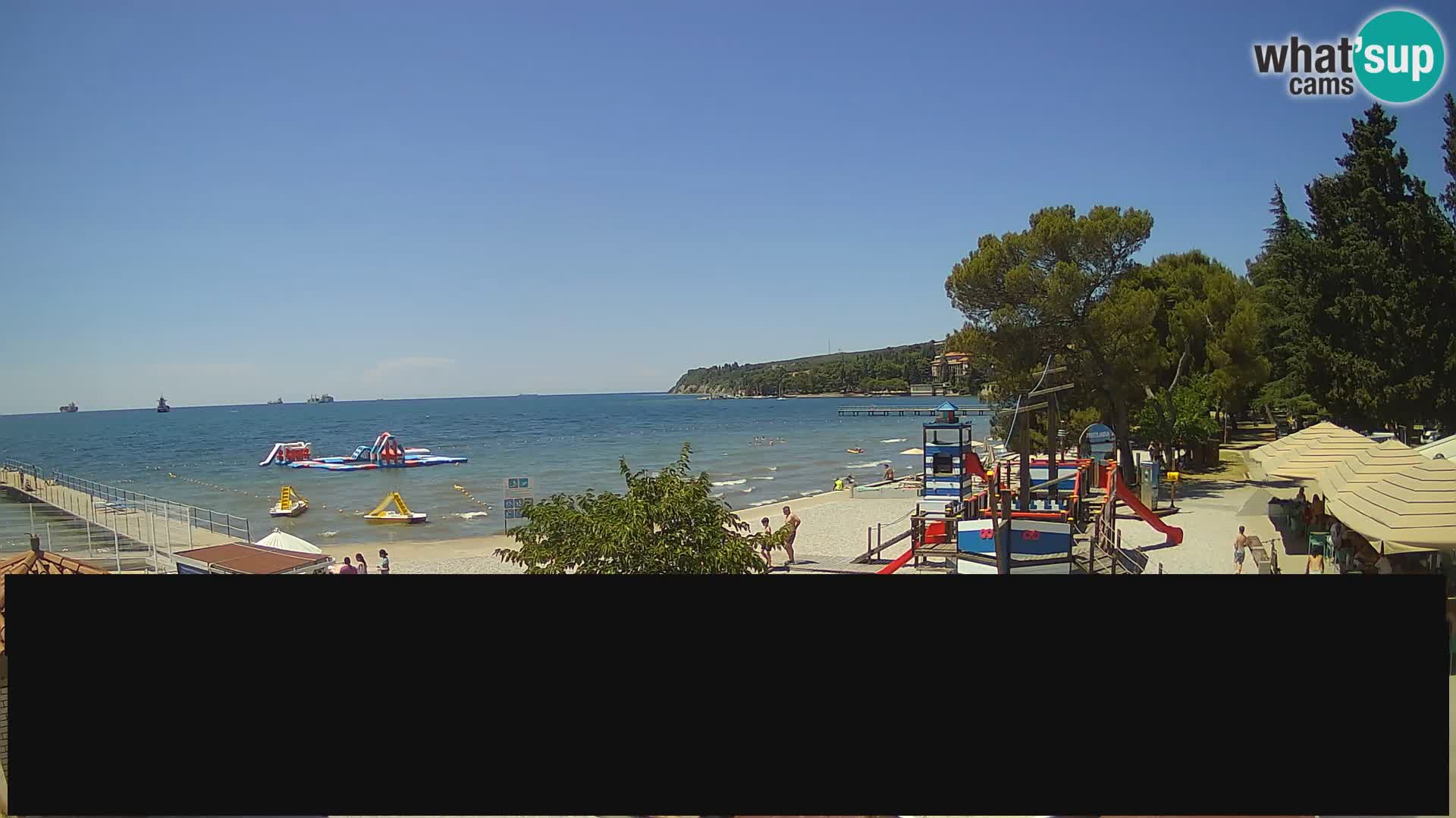 Webcam en direct Ankaran – Adria Ankaran Hotel & Resort – Slovénie