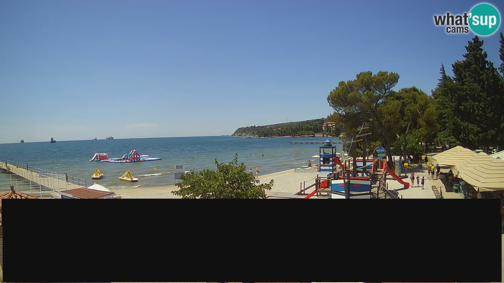 Webcam en direct Ankaran – Adria Ankaran Hotel & Resort – Slovénie
