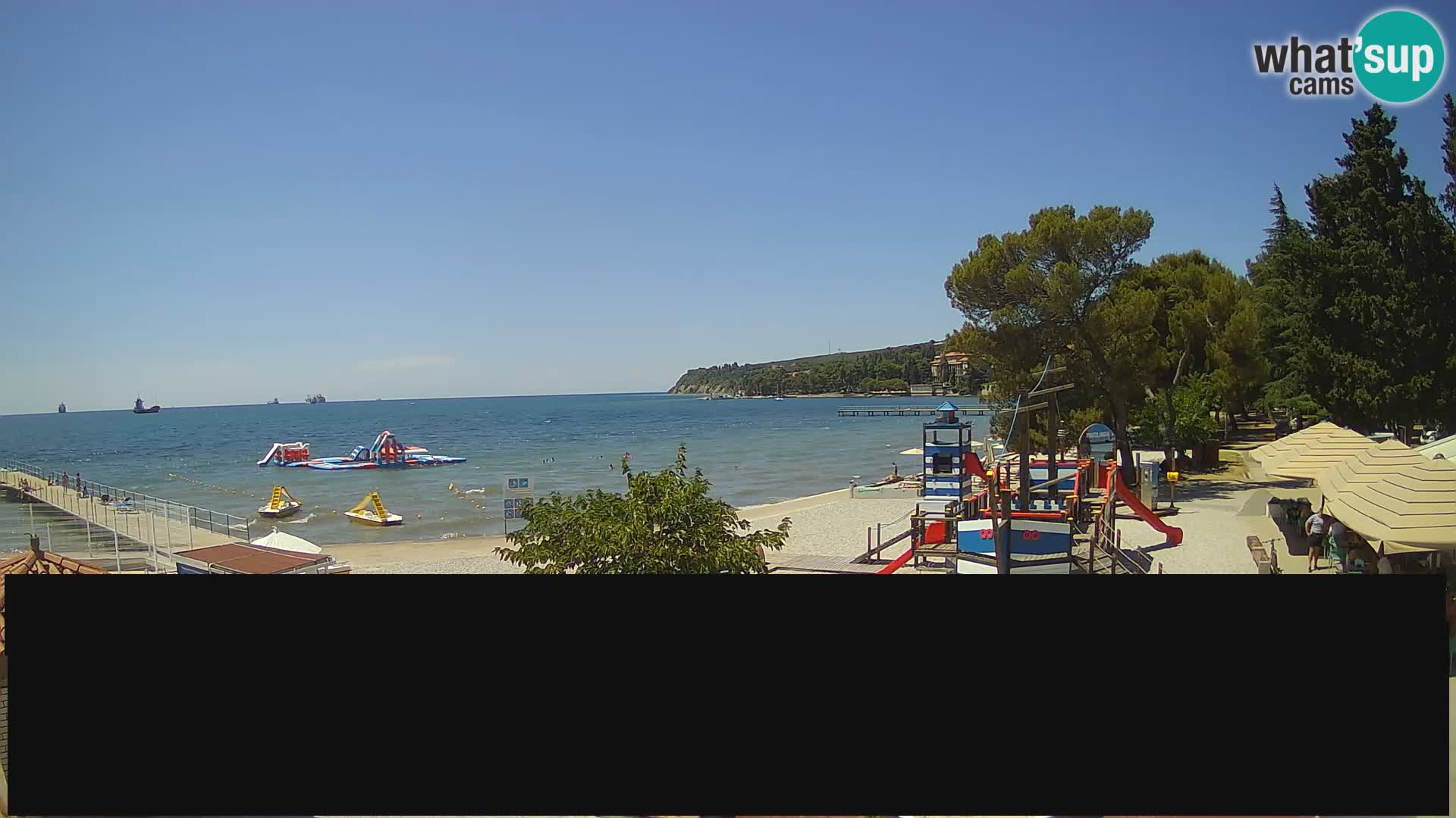 Live webcam Ankarano – Adria Ankaran Hotel & Resort – Slovenia