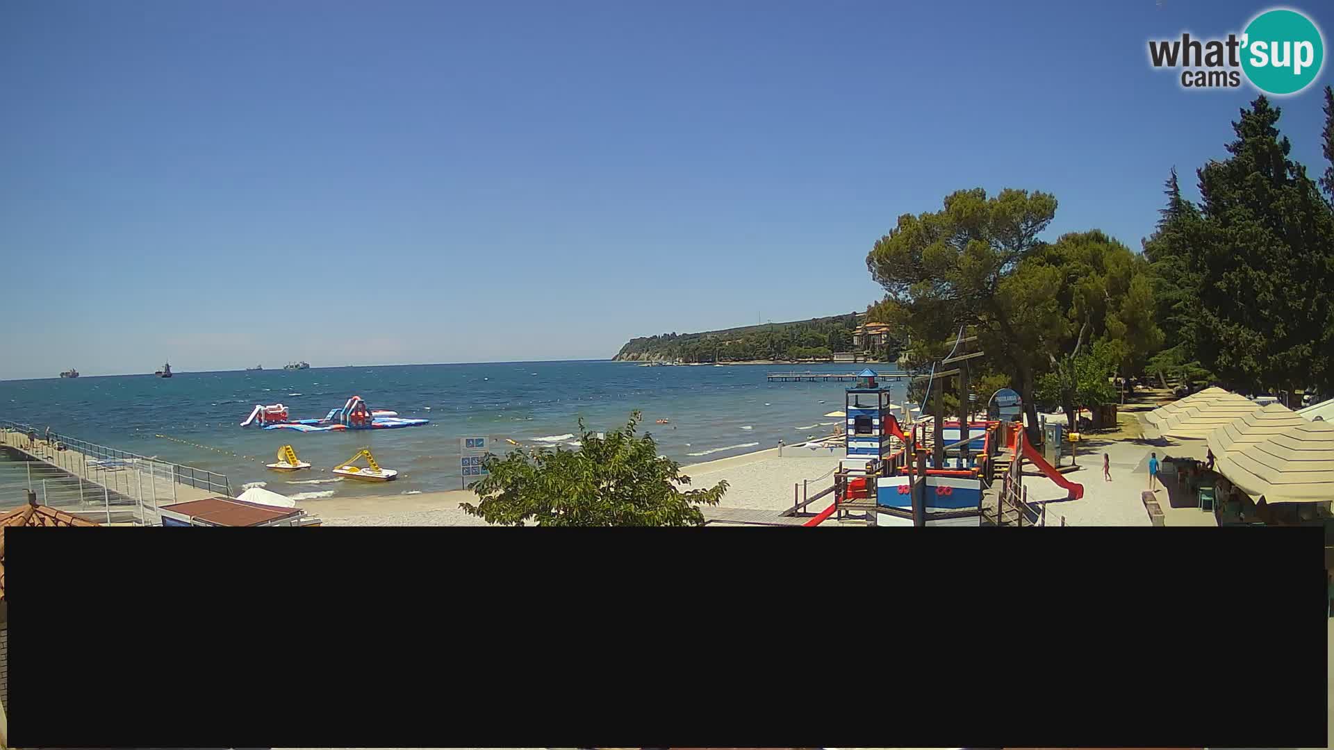 Live webcam Ankarano – Adria Ankaran Hotel & Resort – Slovenia
