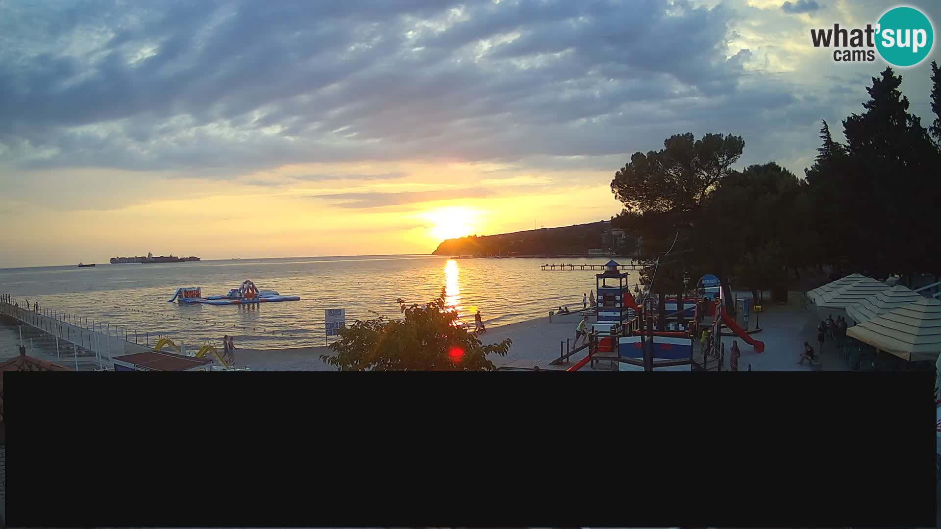 Cámara web en vivo Ankaran – Adria Ankaran Hotel & Resort – Eslovenia