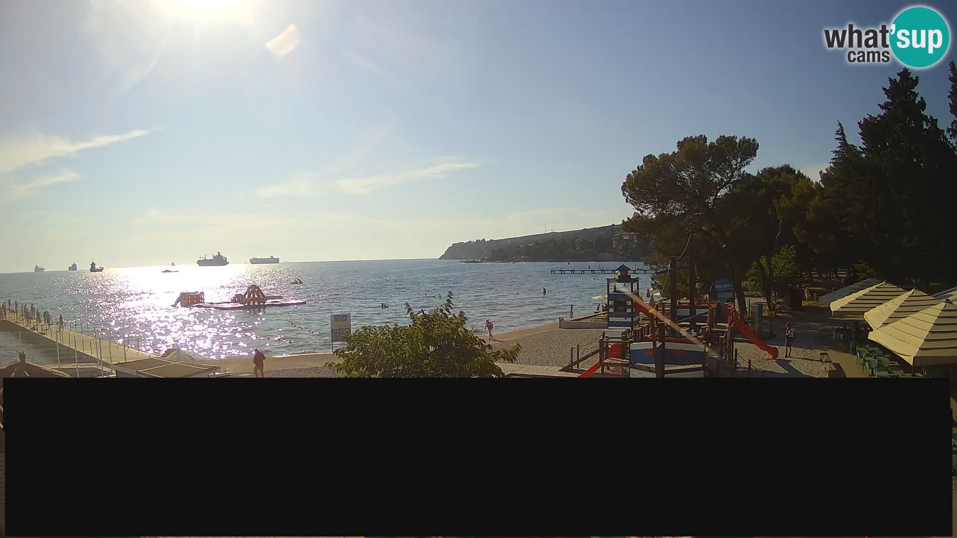 Live webcam Ankaran – Adria Ankaran Hotel & Resort – Slovenia