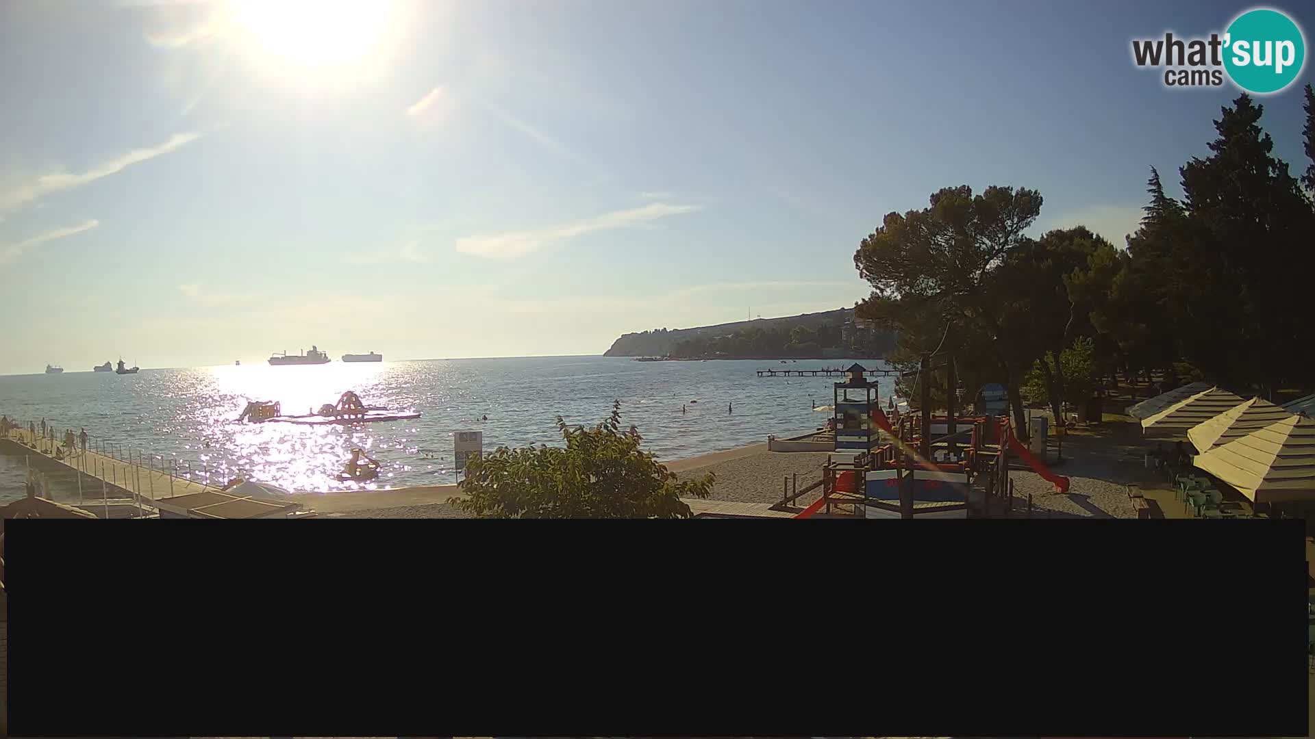 Live webcam Ankarano – Adria Ankaran Hotel & Resort – Slovenia