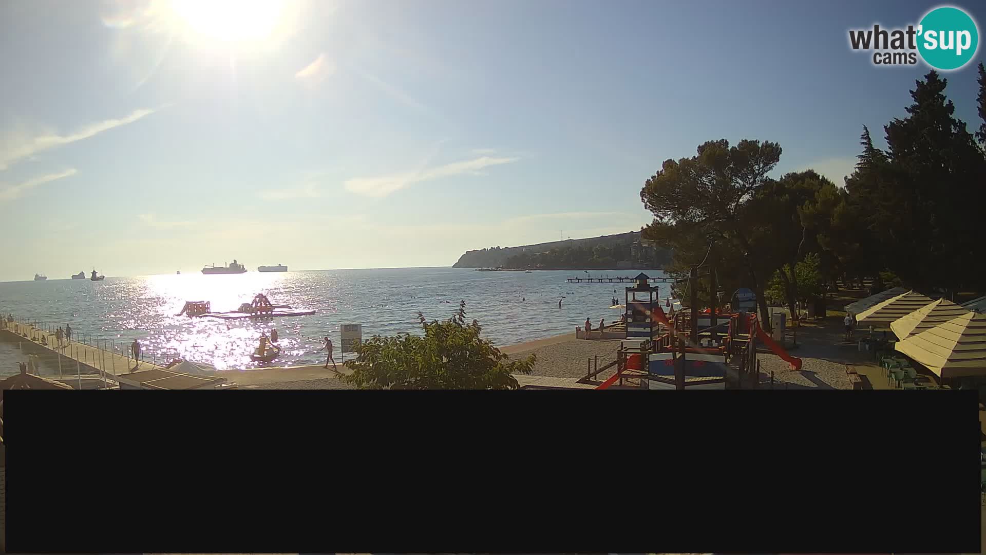 Webcam en direct Ankaran – Adria Ankaran Hotel & Resort – Slovénie