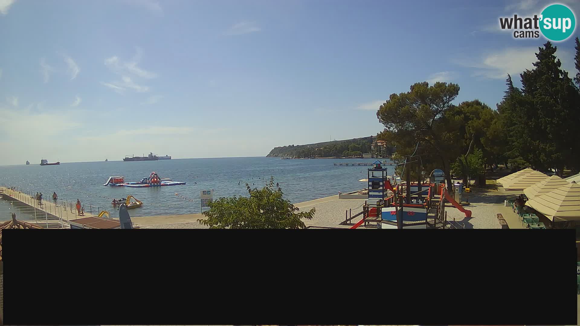 Live webcam Ankarano – Adria Ankaran Hotel & Resort – Slovenia