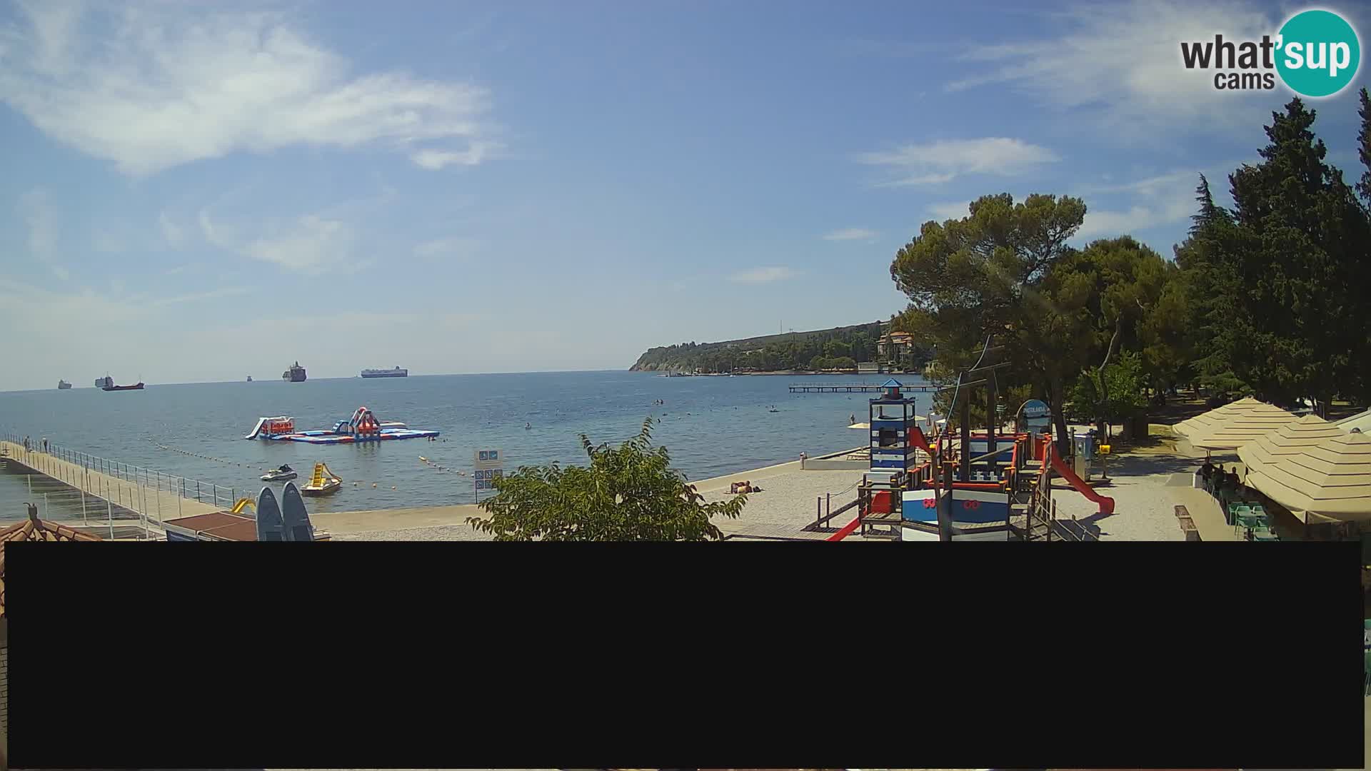 Webcam en direct Ankaran – Adria Ankaran Hotel & Resort – Slovénie