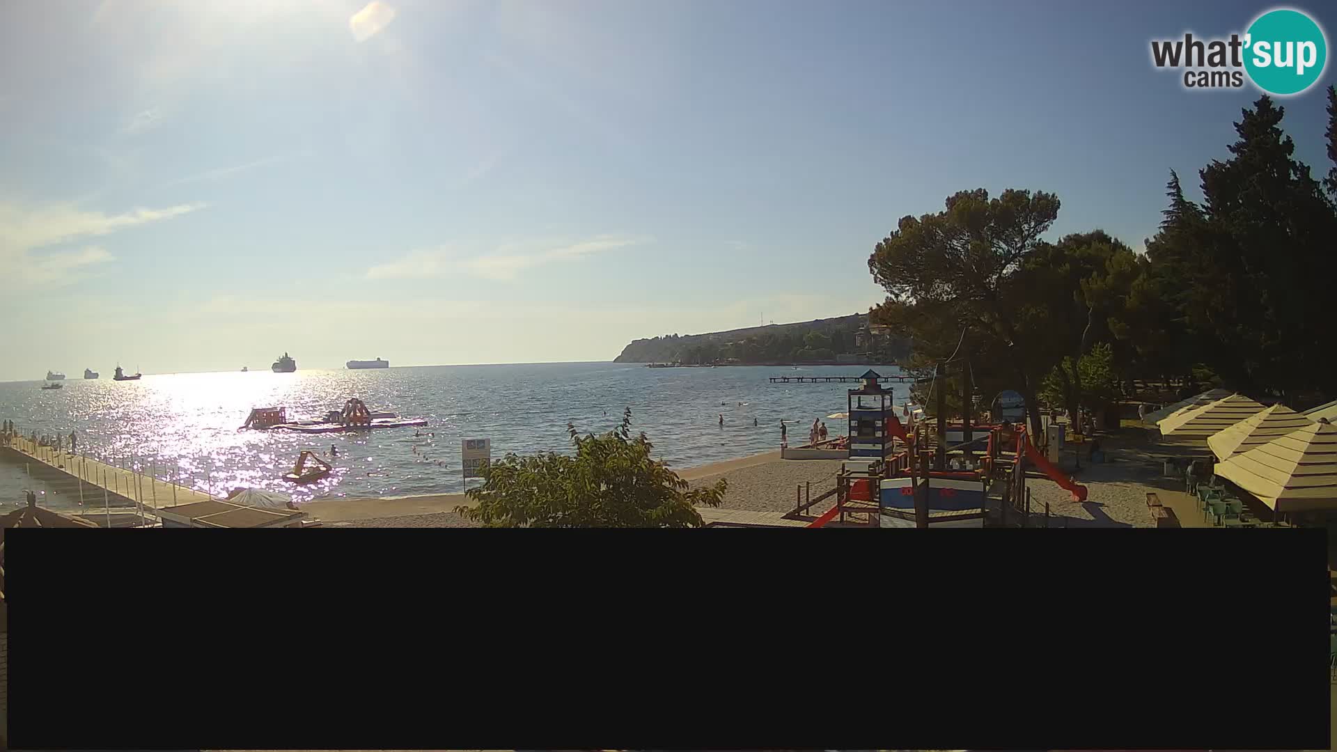 Live webcam Ankaran – Adria Ankaran Hotel & Resort – Slovenia