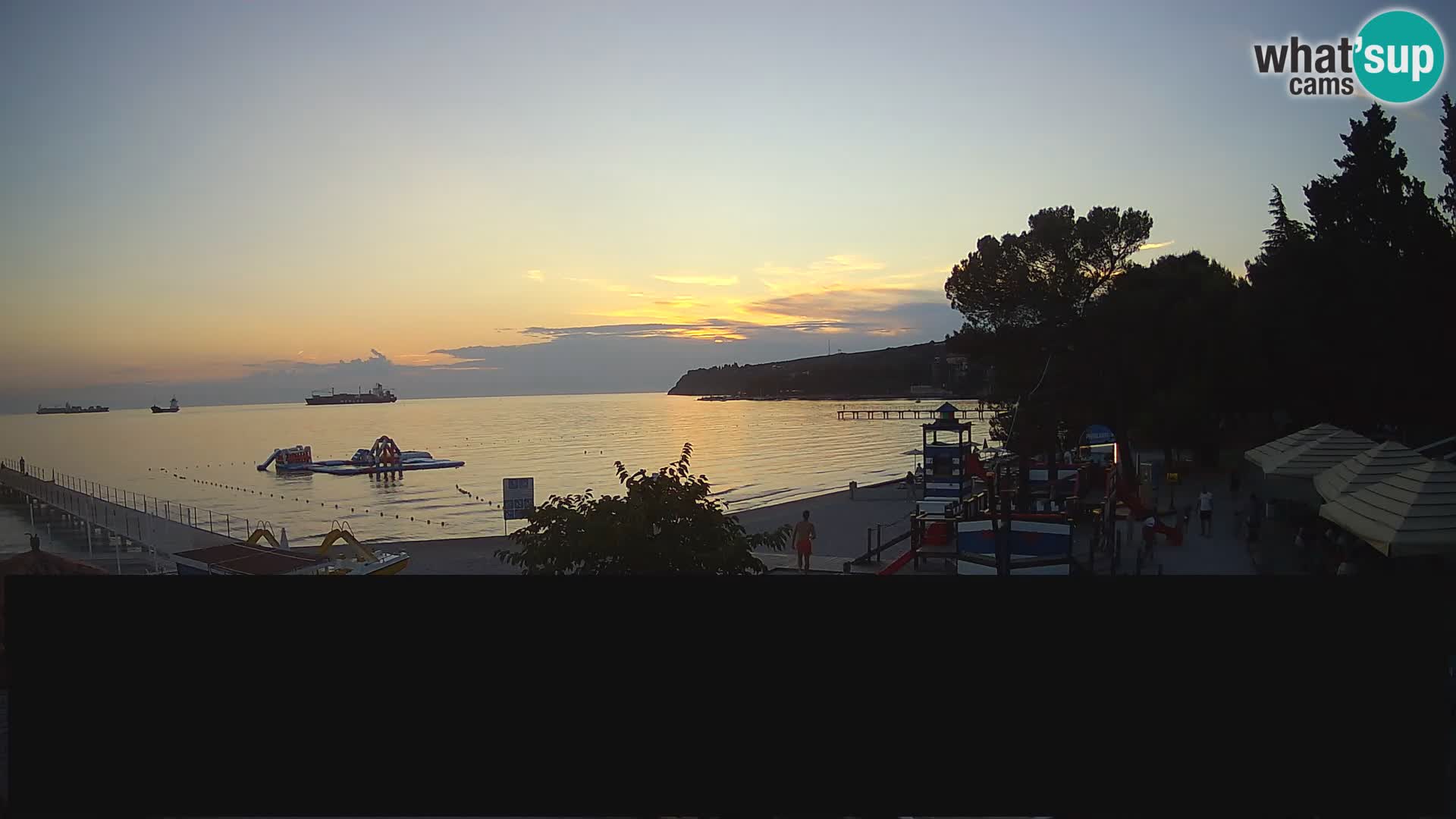 Webcam en direct Ankaran – Adria Ankaran Hotel & Resort – Slovénie