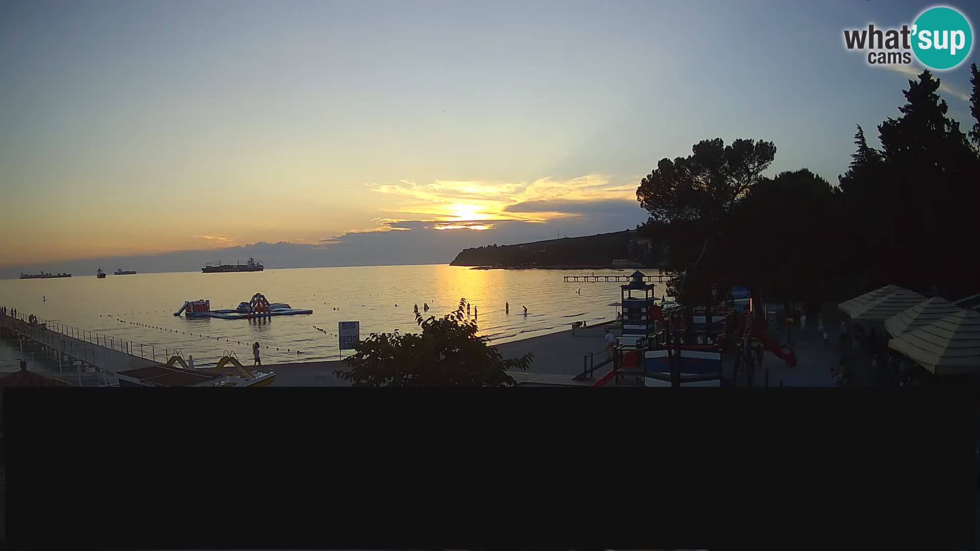 Cámara web en vivo Ankaran – Adria Ankaran Hotel & Resort – Eslovenia