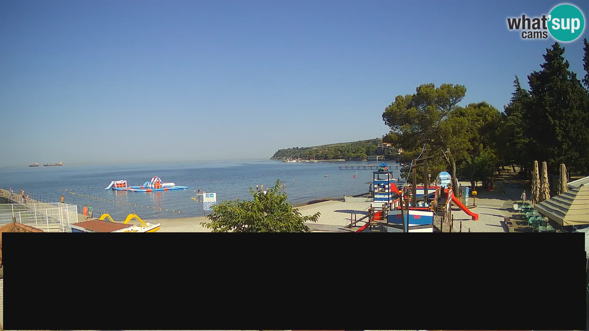 Web kamera uživo Ankaran – Adria Ankaran Hotel & Resort – Slovenija