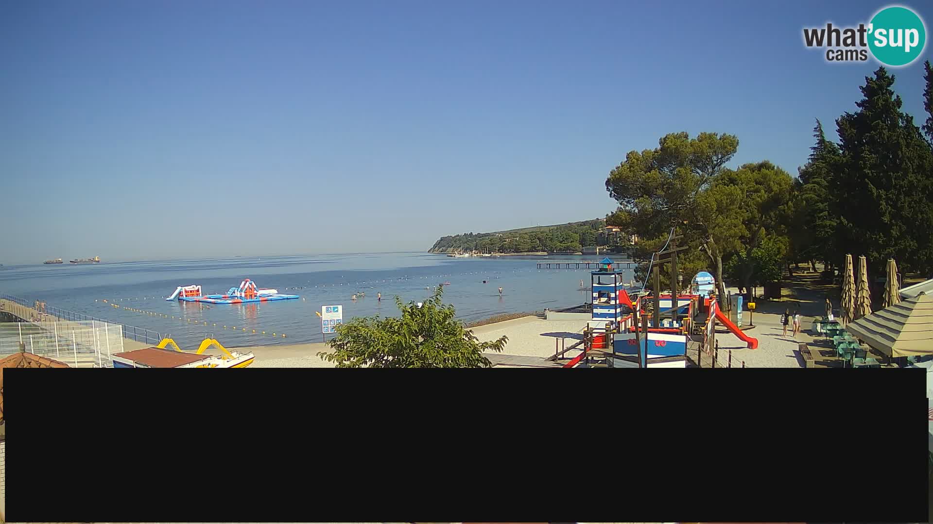 Live webcam Ankarano – Adria Ankaran Hotel & Resort – Slovenia