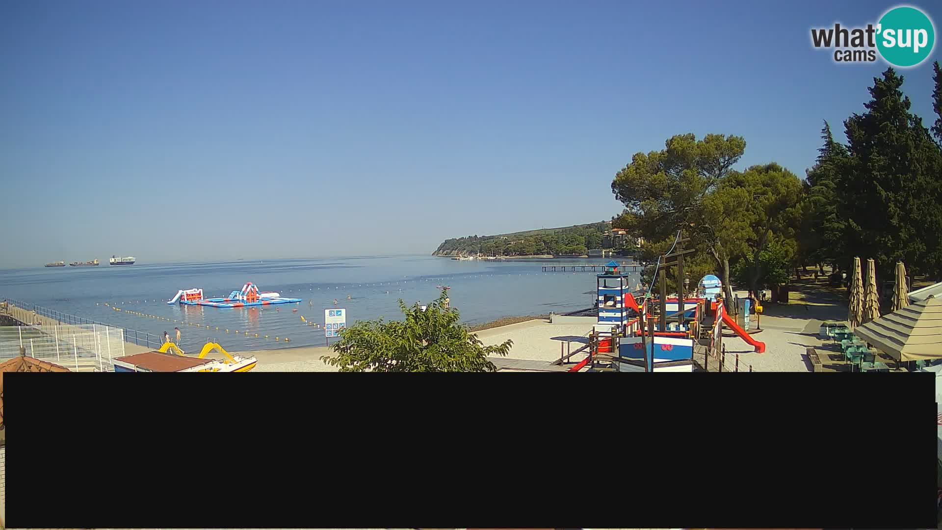 Live webcam Ankarano – Adria Ankaran Hotel & Resort – Slovenia