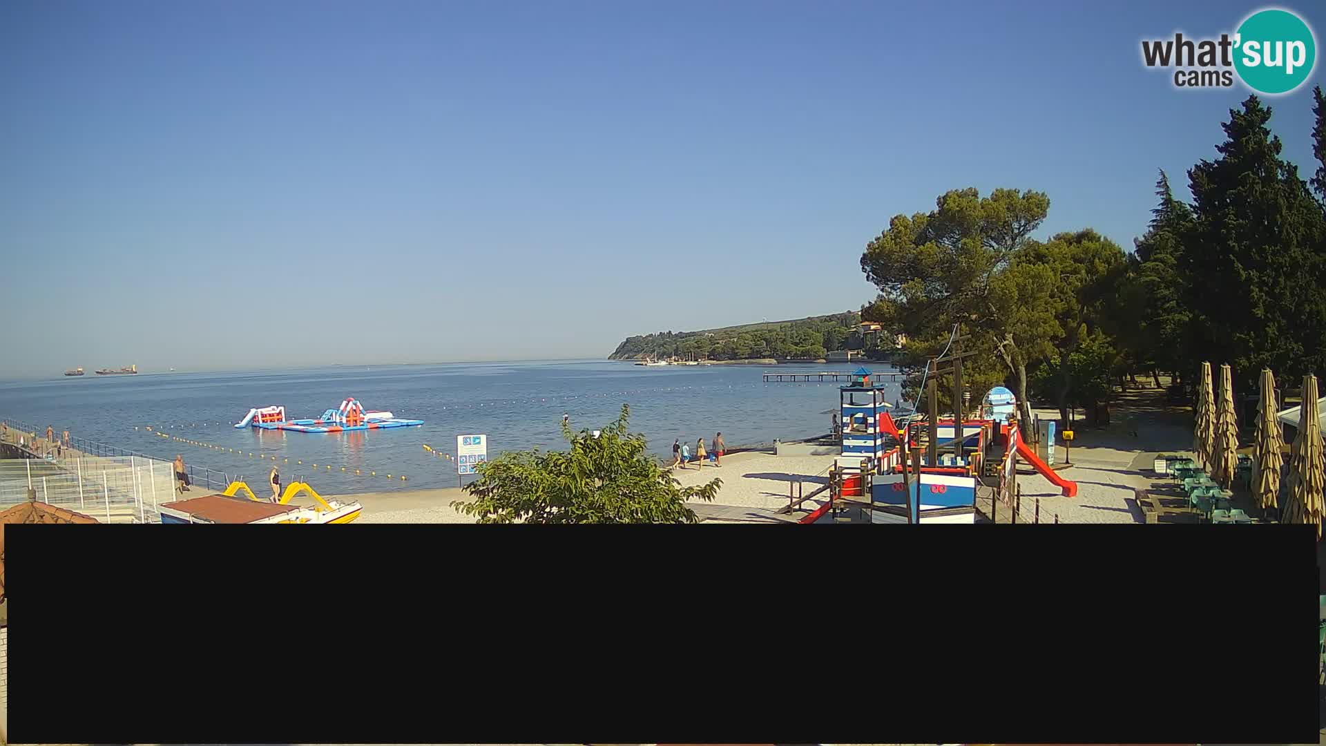 Live webcam Ankaran – Adria Ankaran Hotel & Resort – Slovenia