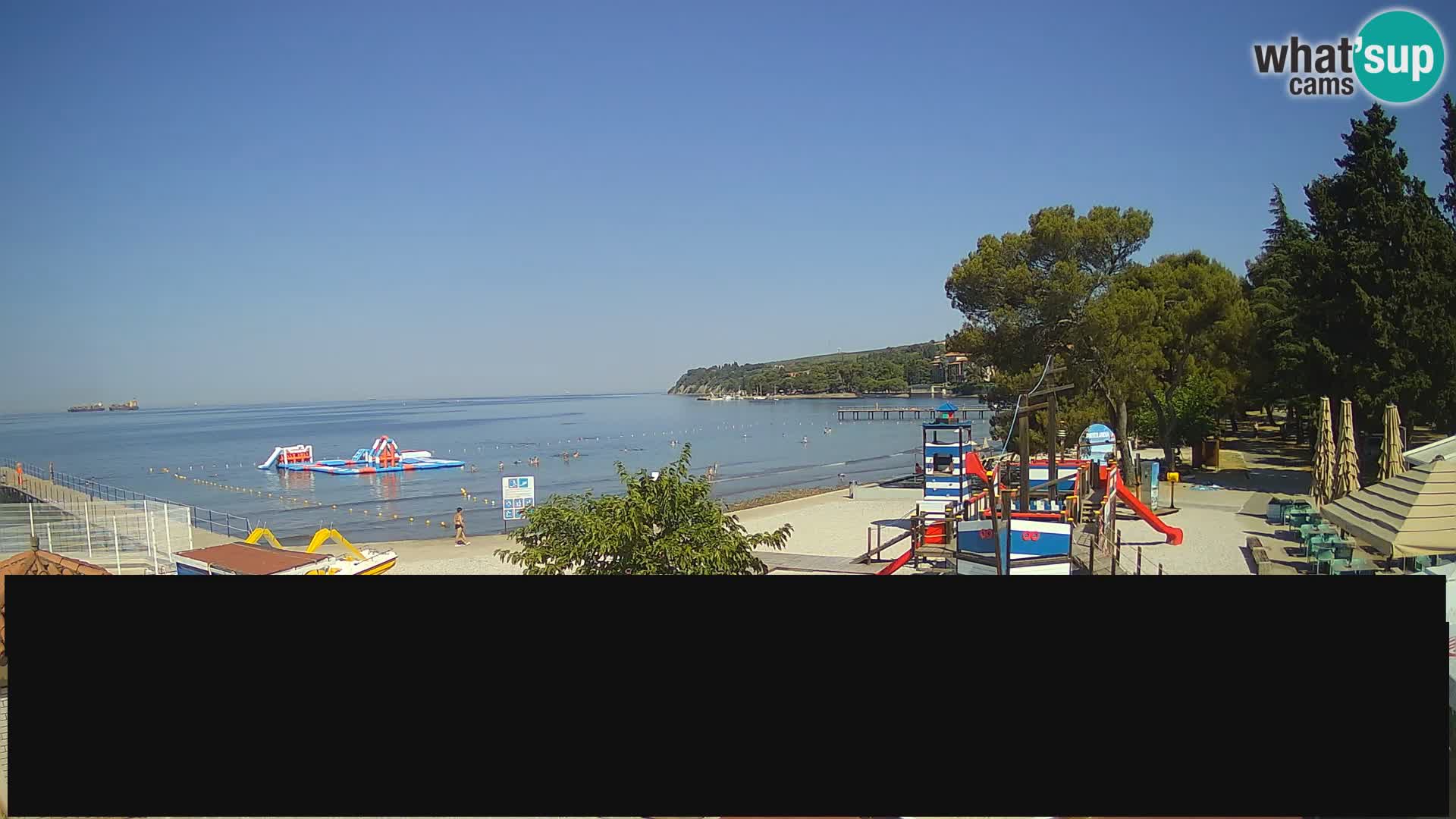 Web kamera uživo Ankaran – Adria Ankaran Hotel & Resort – Slovenija