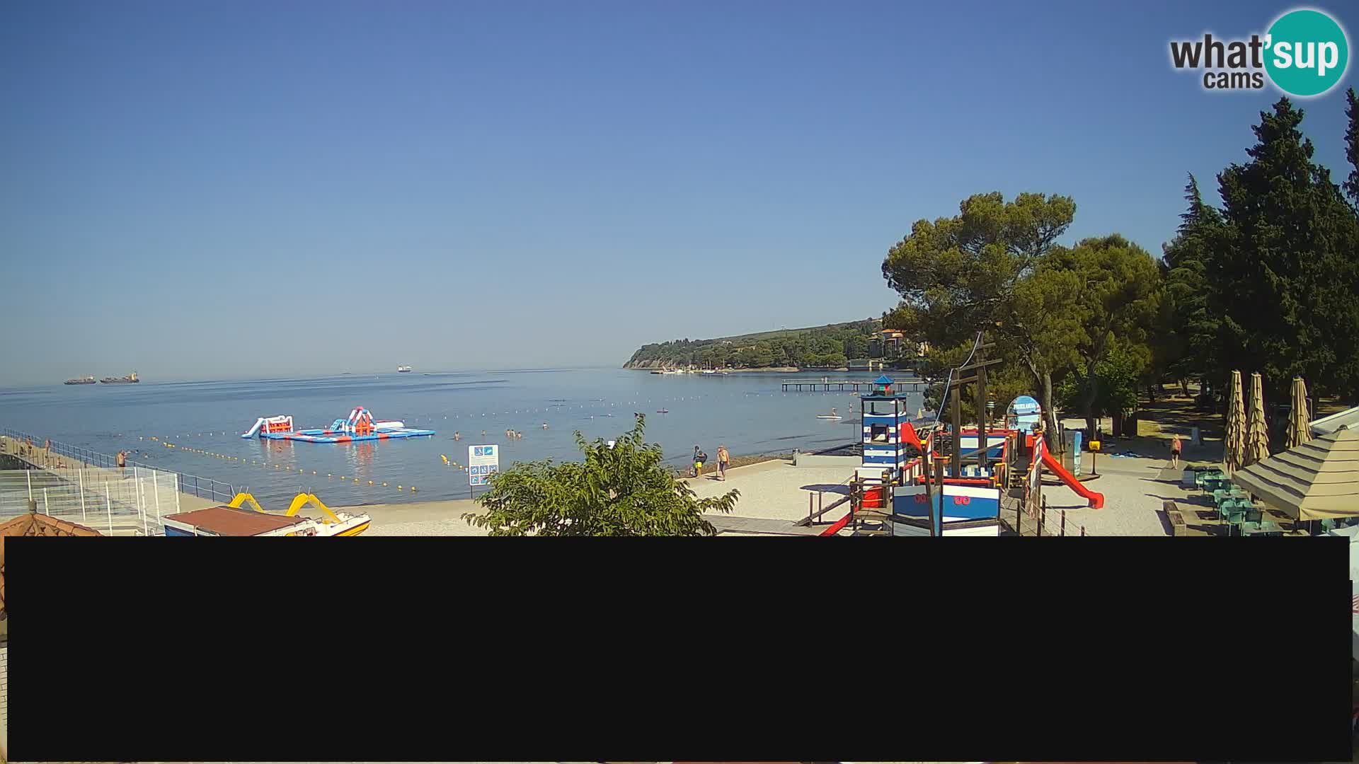Webcam en direct Ankaran – Adria Ankaran Hotel & Resort – Slovénie