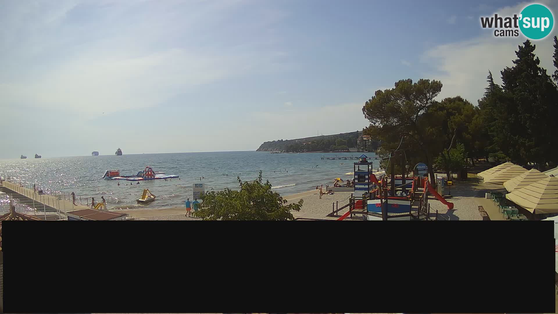 Live webcam Ankaran – Adria Ankaran Hotel & Resort – Slovenia