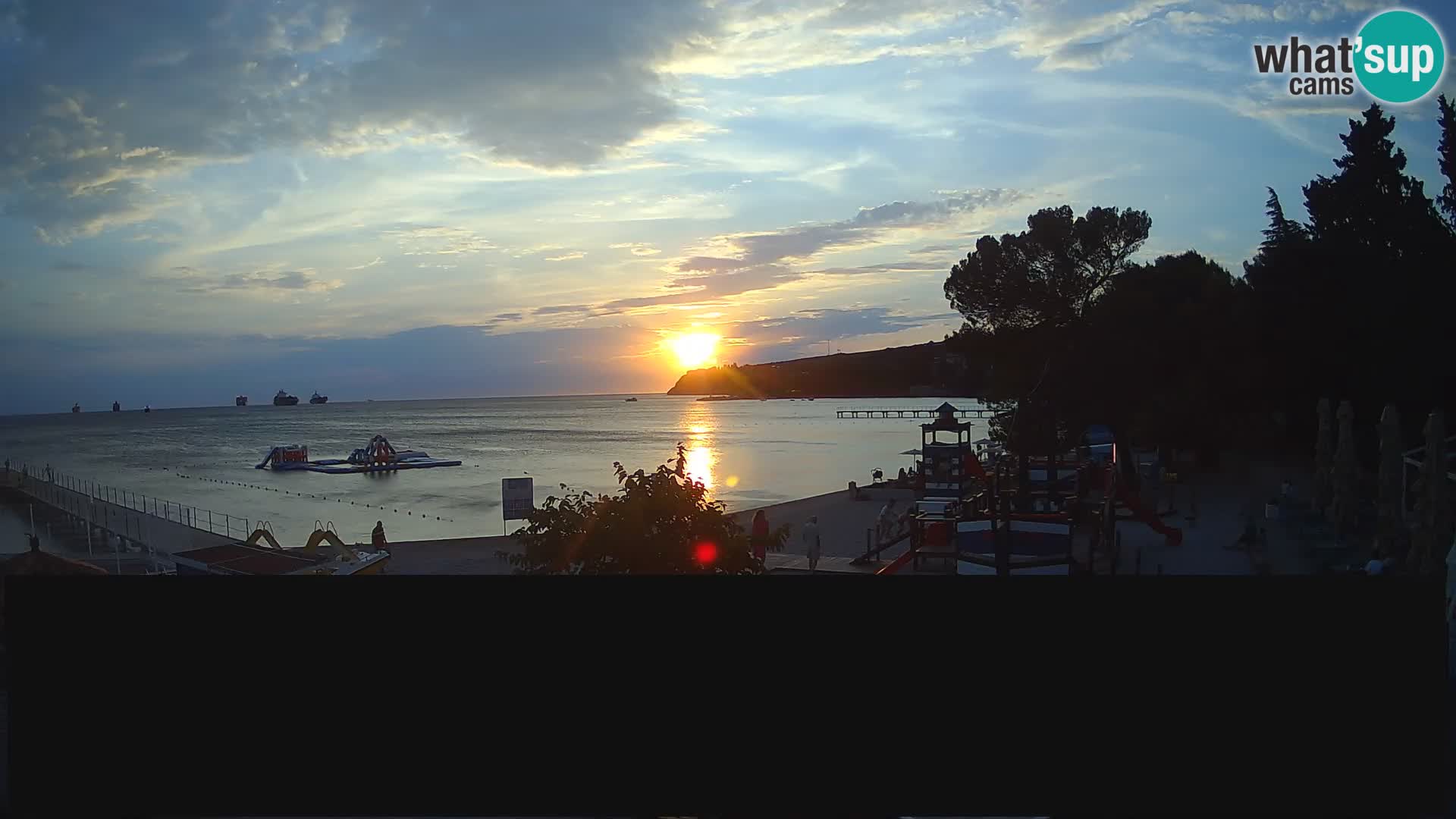 Cámara web en vivo Ankaran – Adria Ankaran Hotel & Resort – Eslovenia