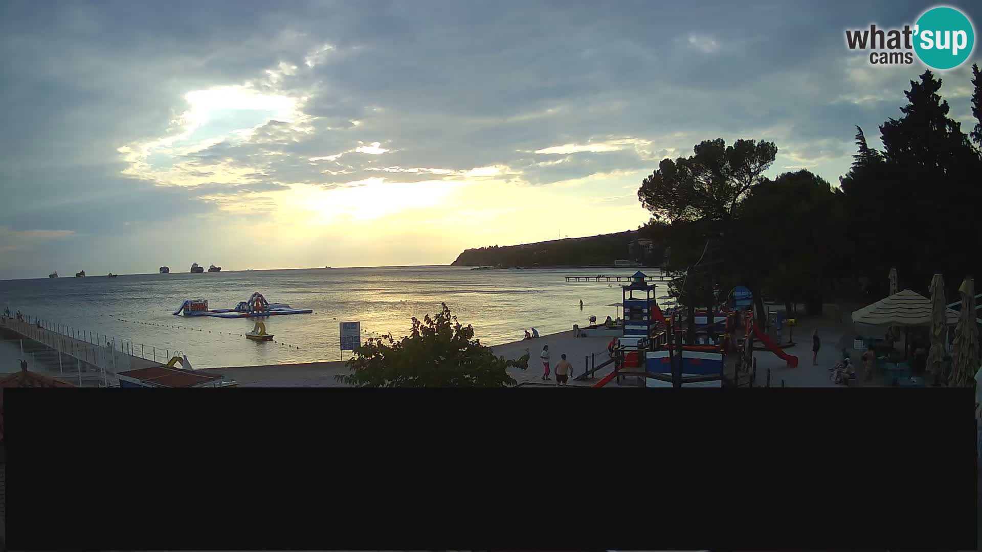 Webcam en direct Ankaran – Adria Ankaran Hotel & Resort – Slovénie