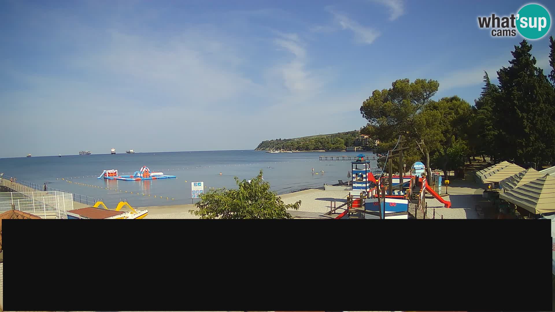 Cámara web en vivo Ankaran – Adria Ankaran Hotel & Resort – Eslovenia