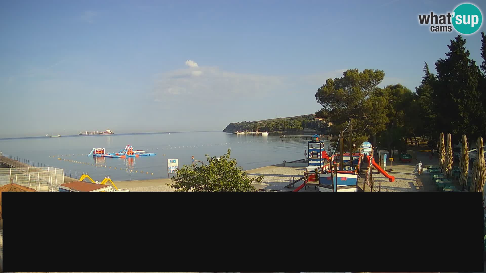 Live webcam Ankaran – Adria Ankaran Hotel & Resort – Slovenia