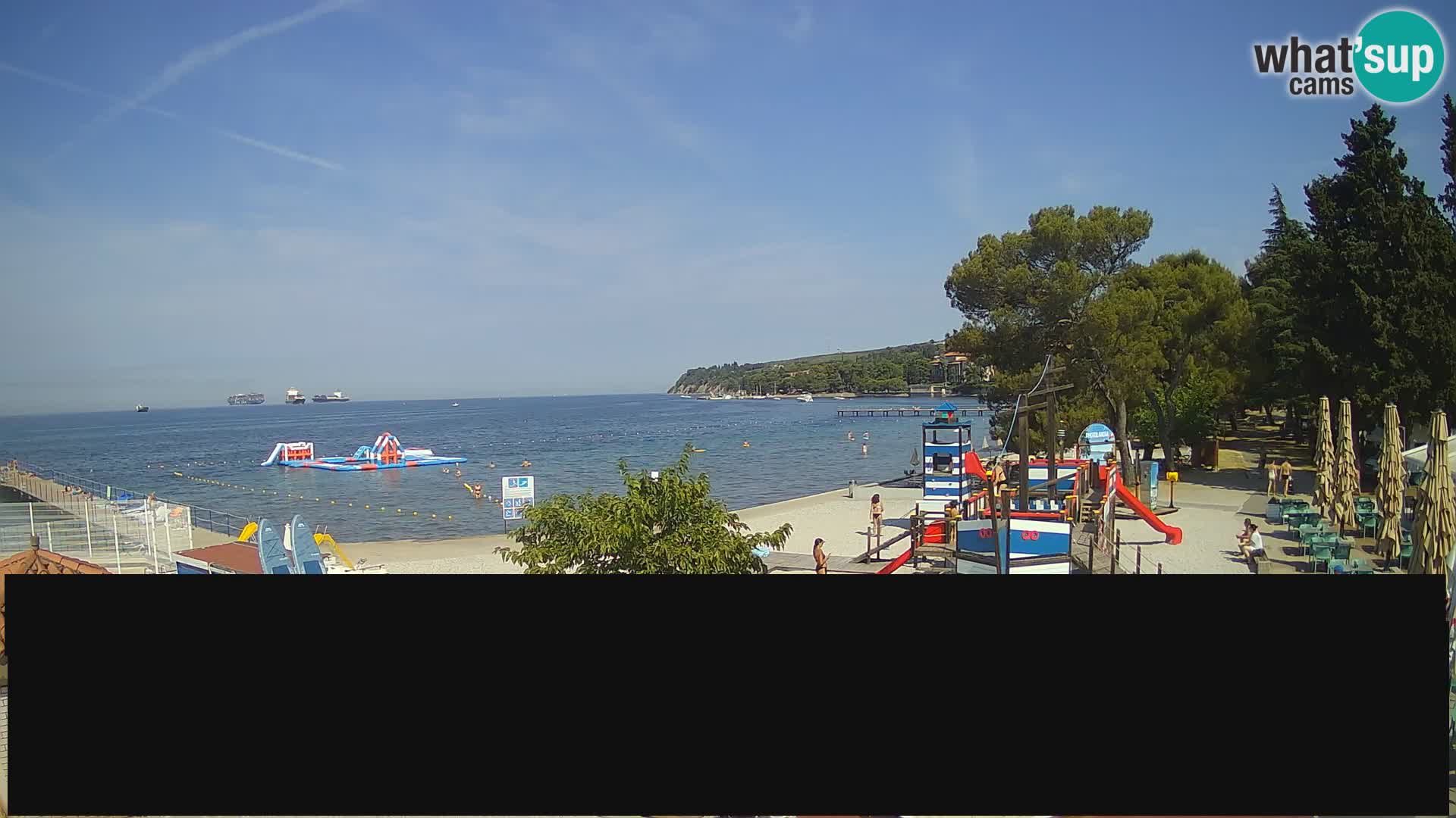 Live webcam Ankarano – Adria Ankaran Hotel & Resort – Slovenia