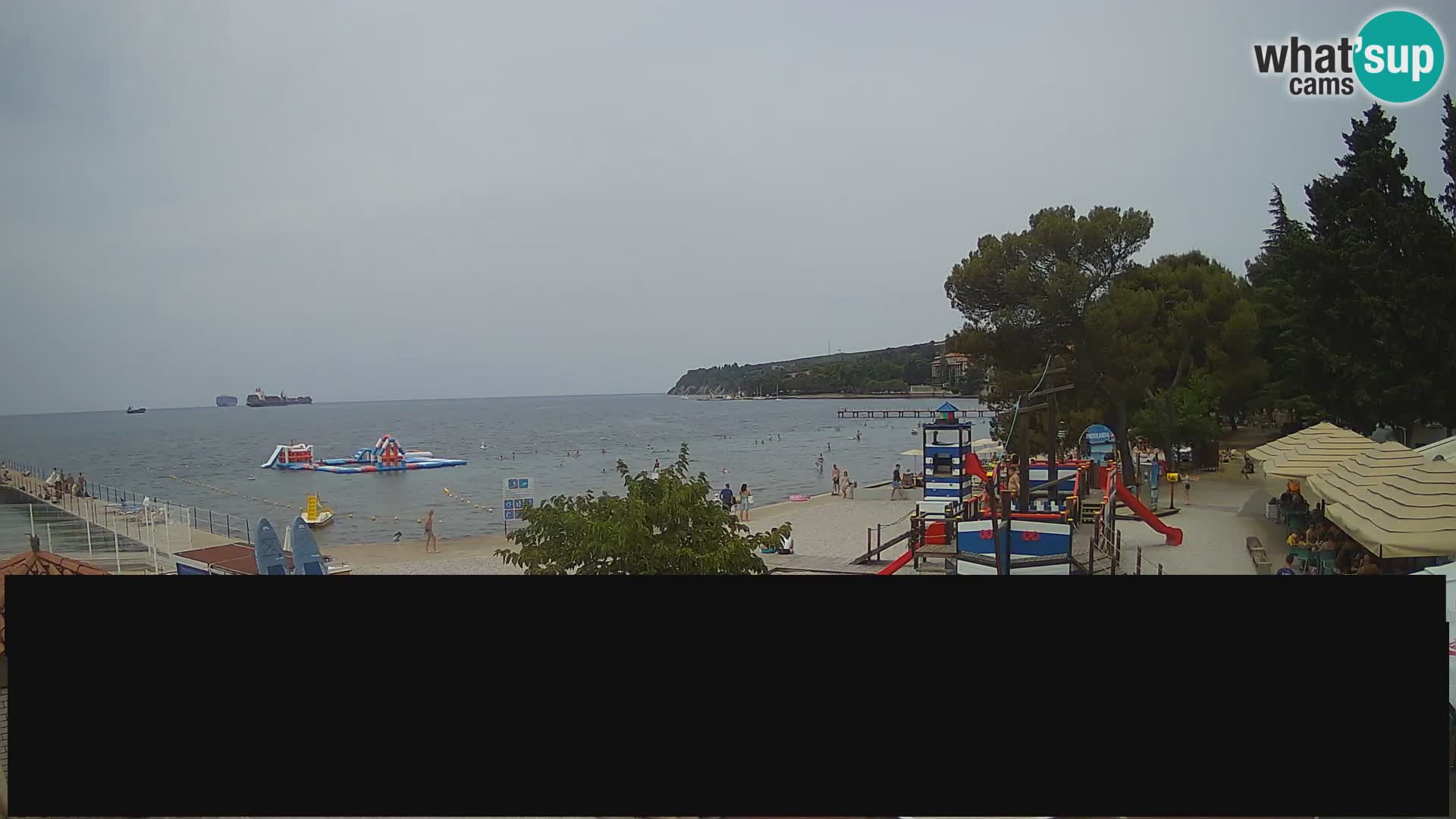 Web kamera uživo Ankaran – Adria Ankaran Hotel & Resort – Slovenija