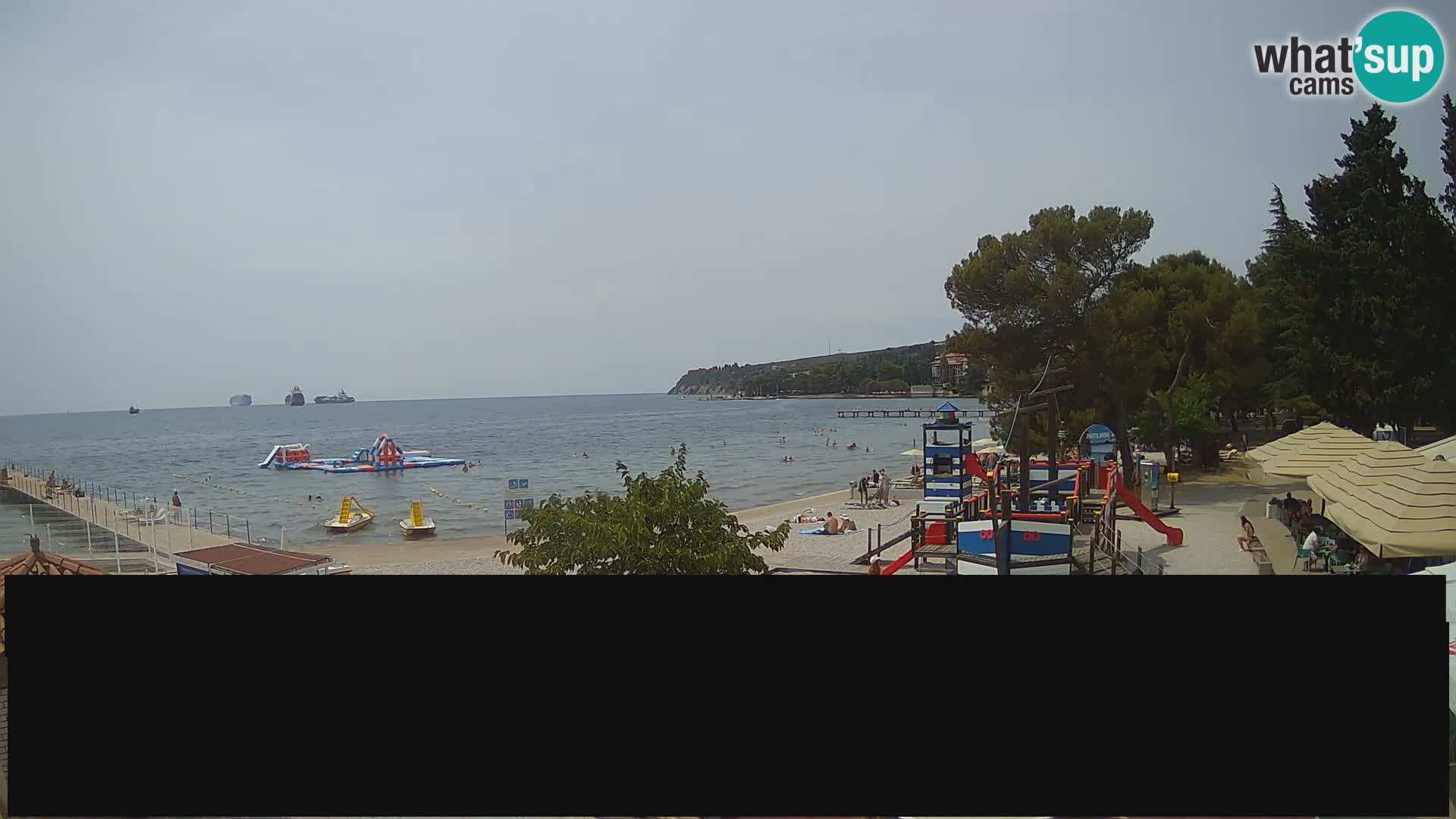 Live webcam Ankarano – Adria Ankaran Hotel & Resort – Slovenia