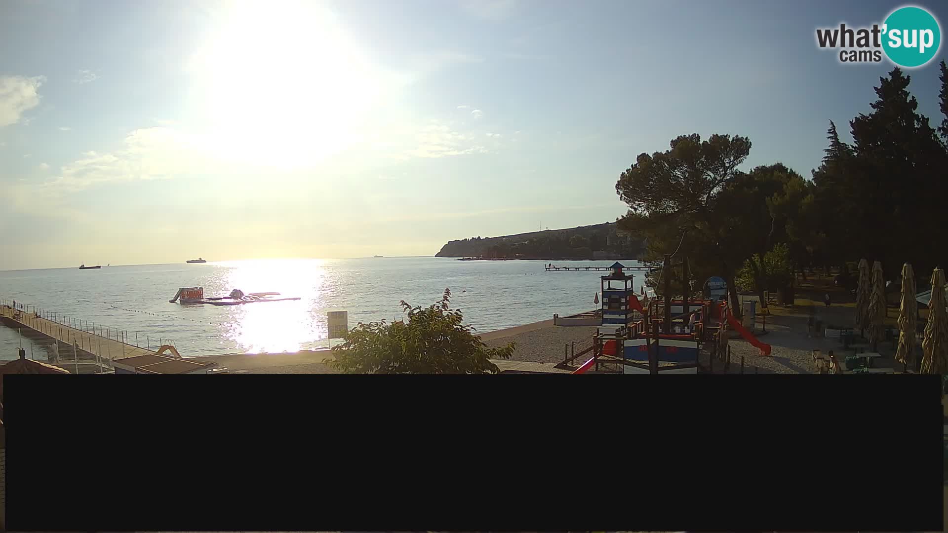 Webcam en direct Ankaran – Adria Ankaran Hotel & Resort – Slovénie