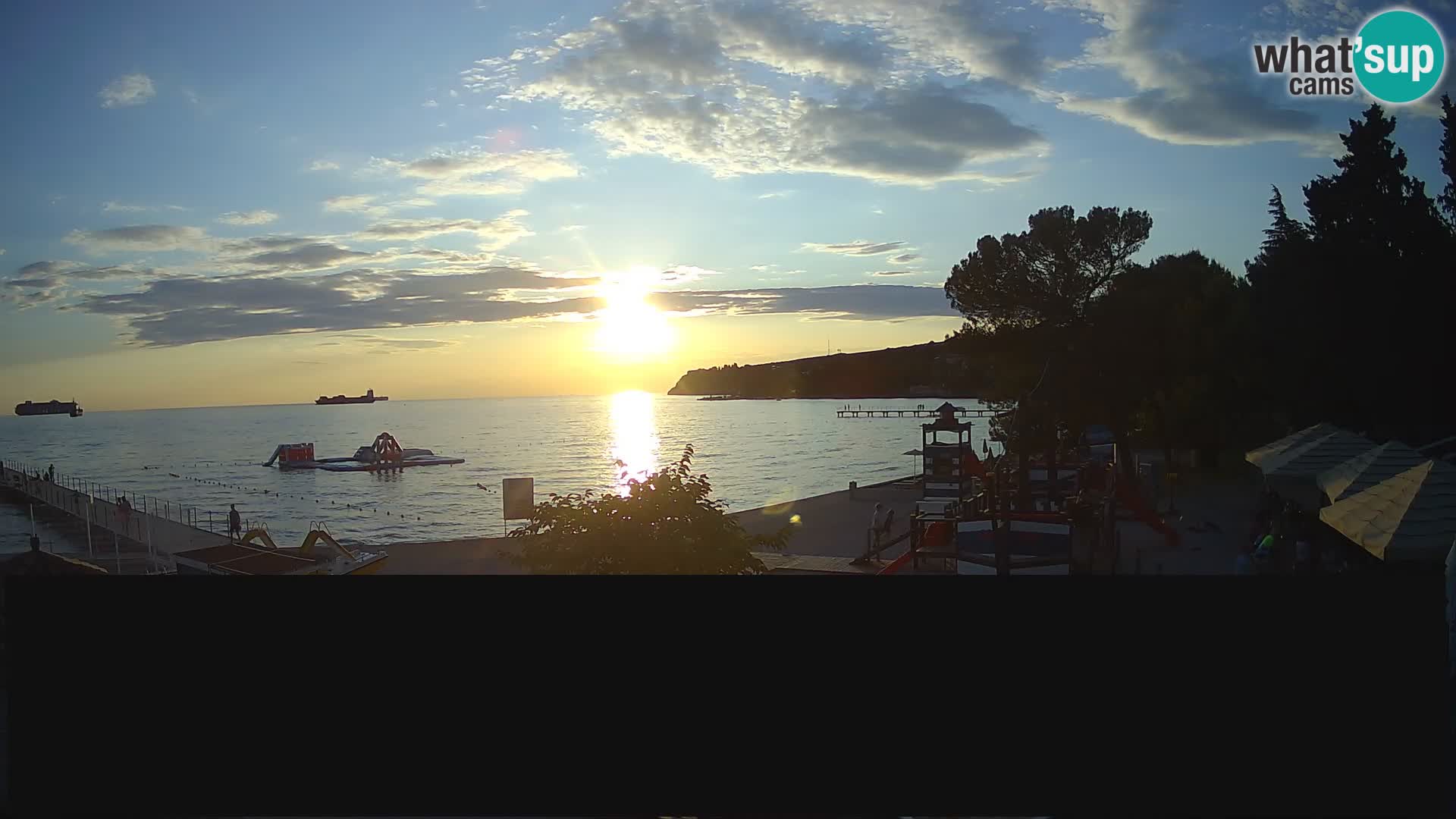 Webcam en direct Ankaran – Adria Ankaran Hotel & Resort – Slovénie