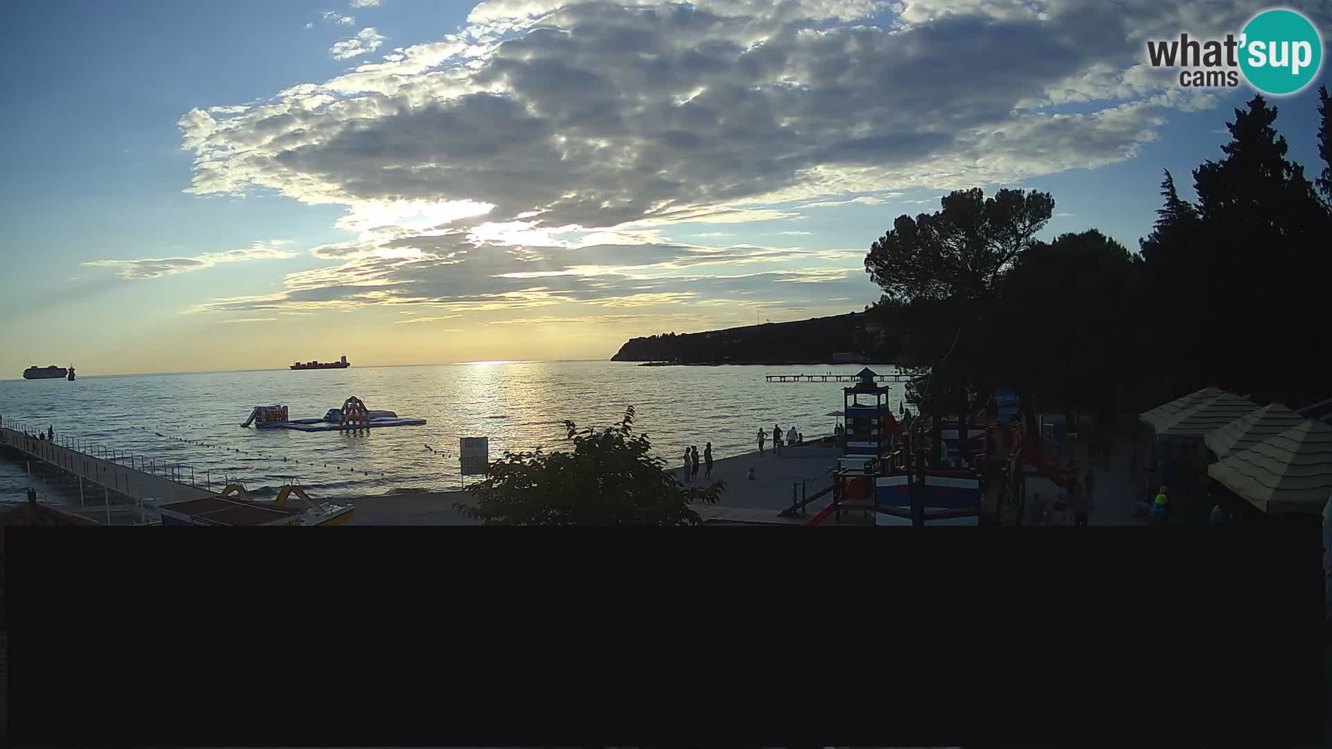 Live webcam Ankaran – Adria Ankaran Hotel & Resort – Slovenia