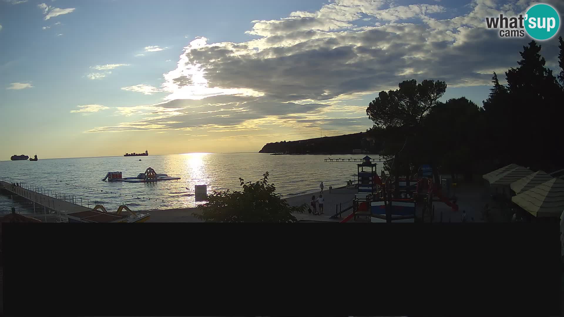 Live webcam Ankaran – Adria Ankaran Hotel & Resort – Slovenia