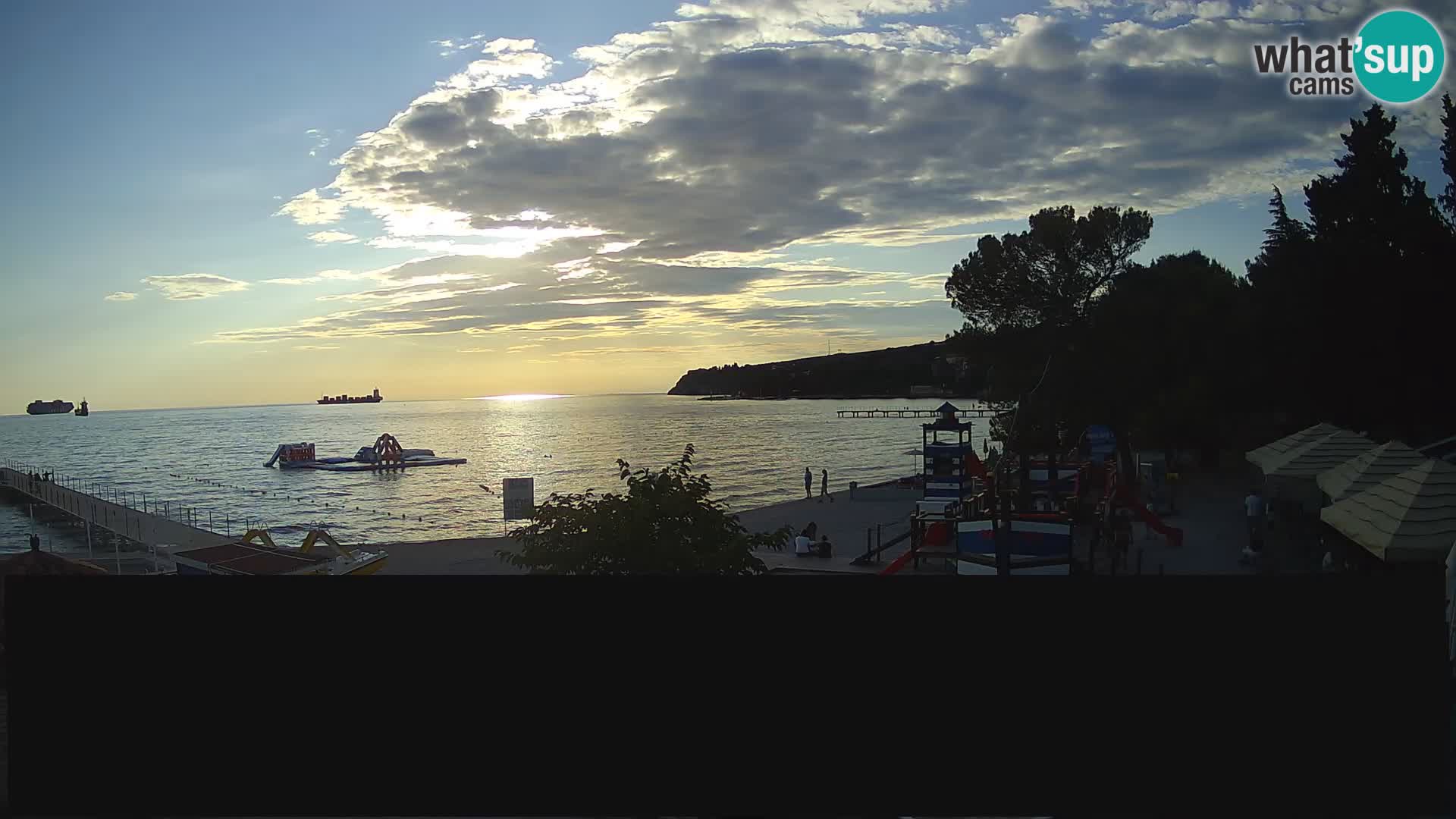 Live webcam Ankarano – Adria Ankaran Hotel & Resort – Slovenia